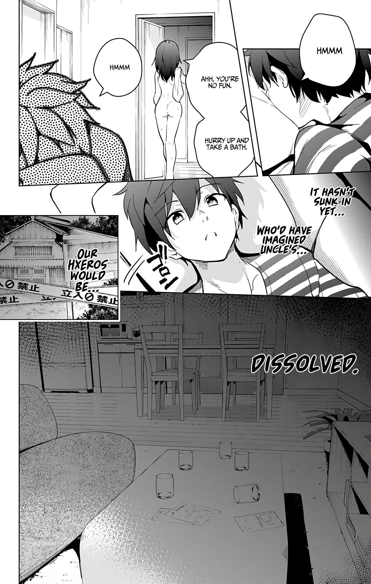 Dokyuu Hentai HxEros Chapter 26 page 3 - Chapter 26: Bye bye, HxEros