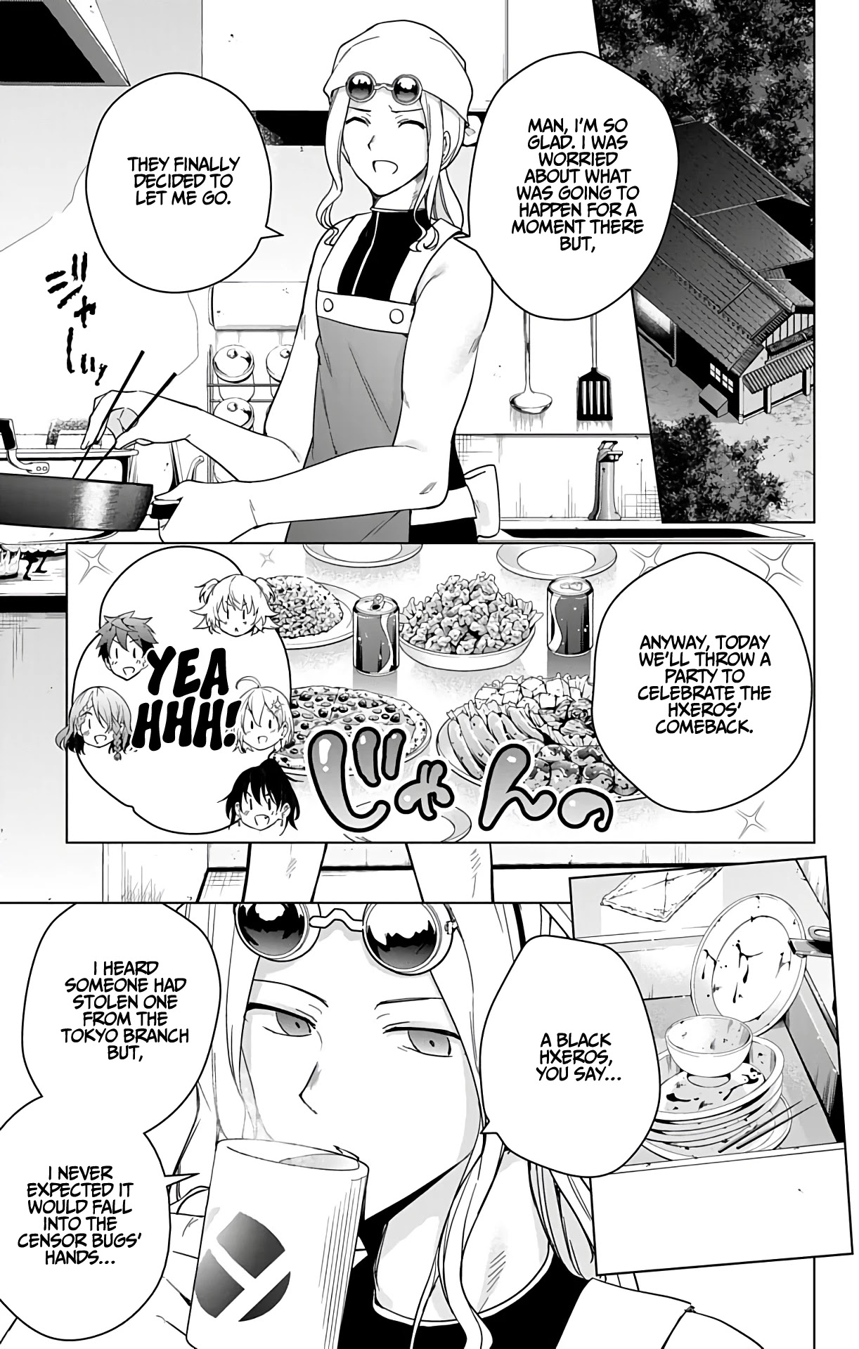 Dokyuu Hentai HxEros Chapter 29 page 21 - Chapter 29: The Jet-Black HxEros