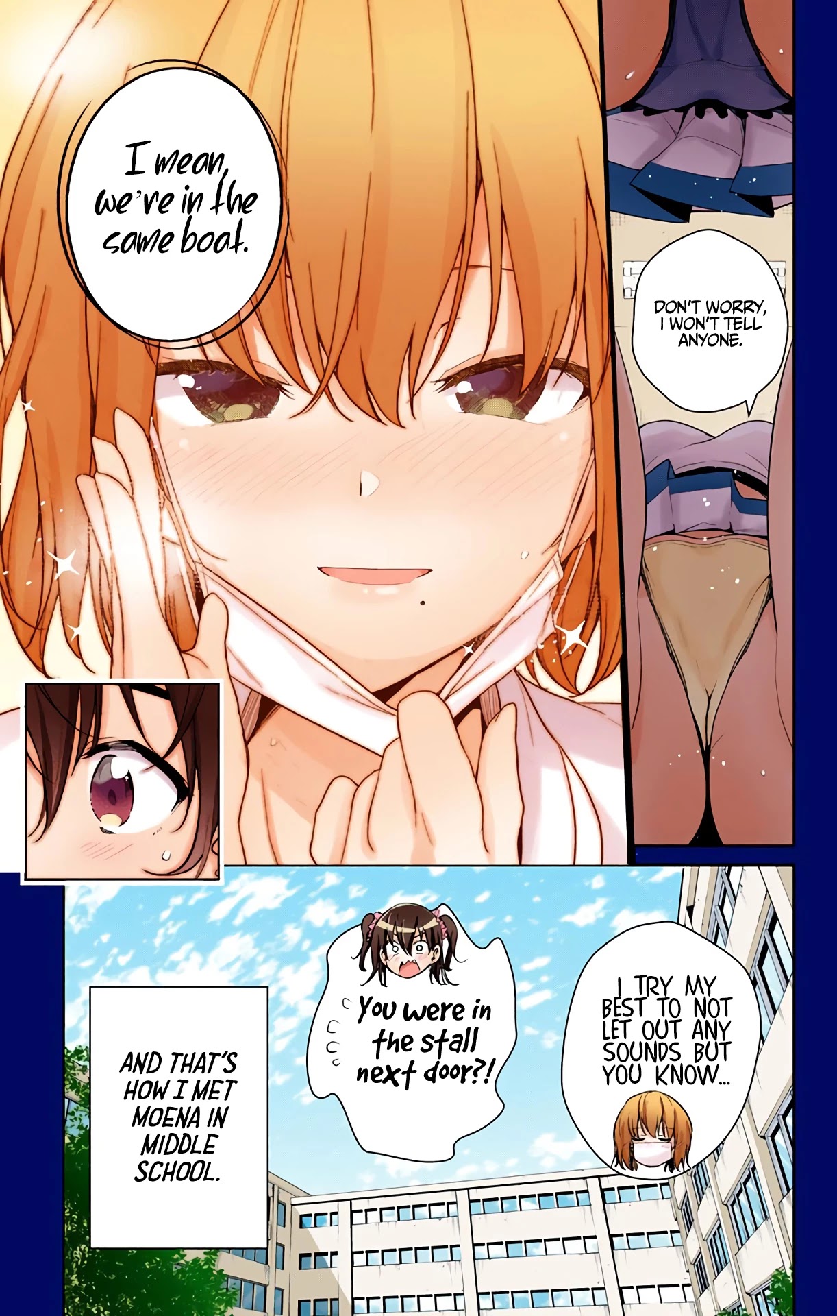Dokyuu Hentai HxEros Chapter 32 page 14 - Chapter 32: Middle Schoolers’ Truth