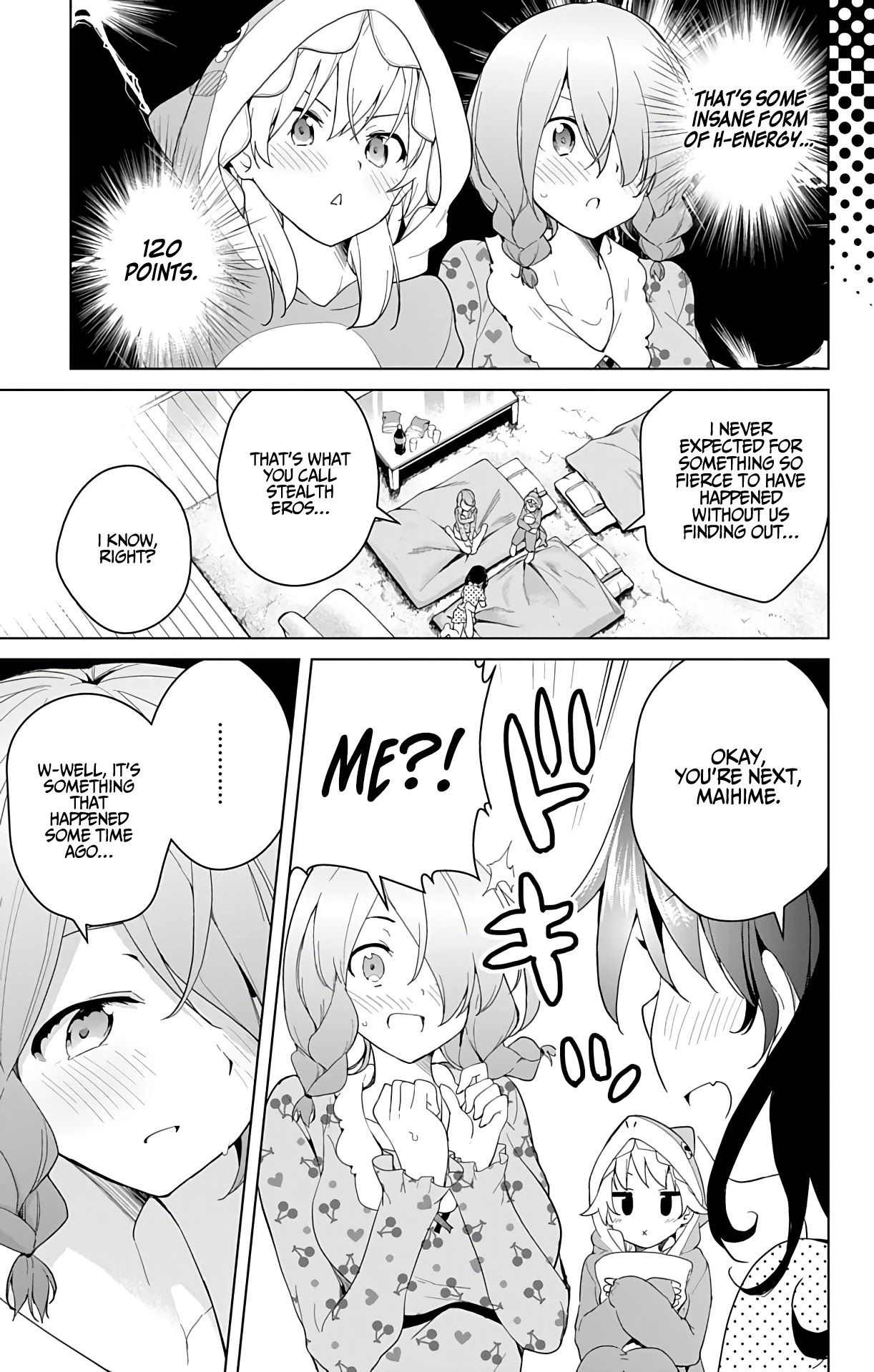 Dokyuu Hentai HxEros Chapter 37 page 16 - Chapter 37: When Three Maidens Meet It Gets Lively