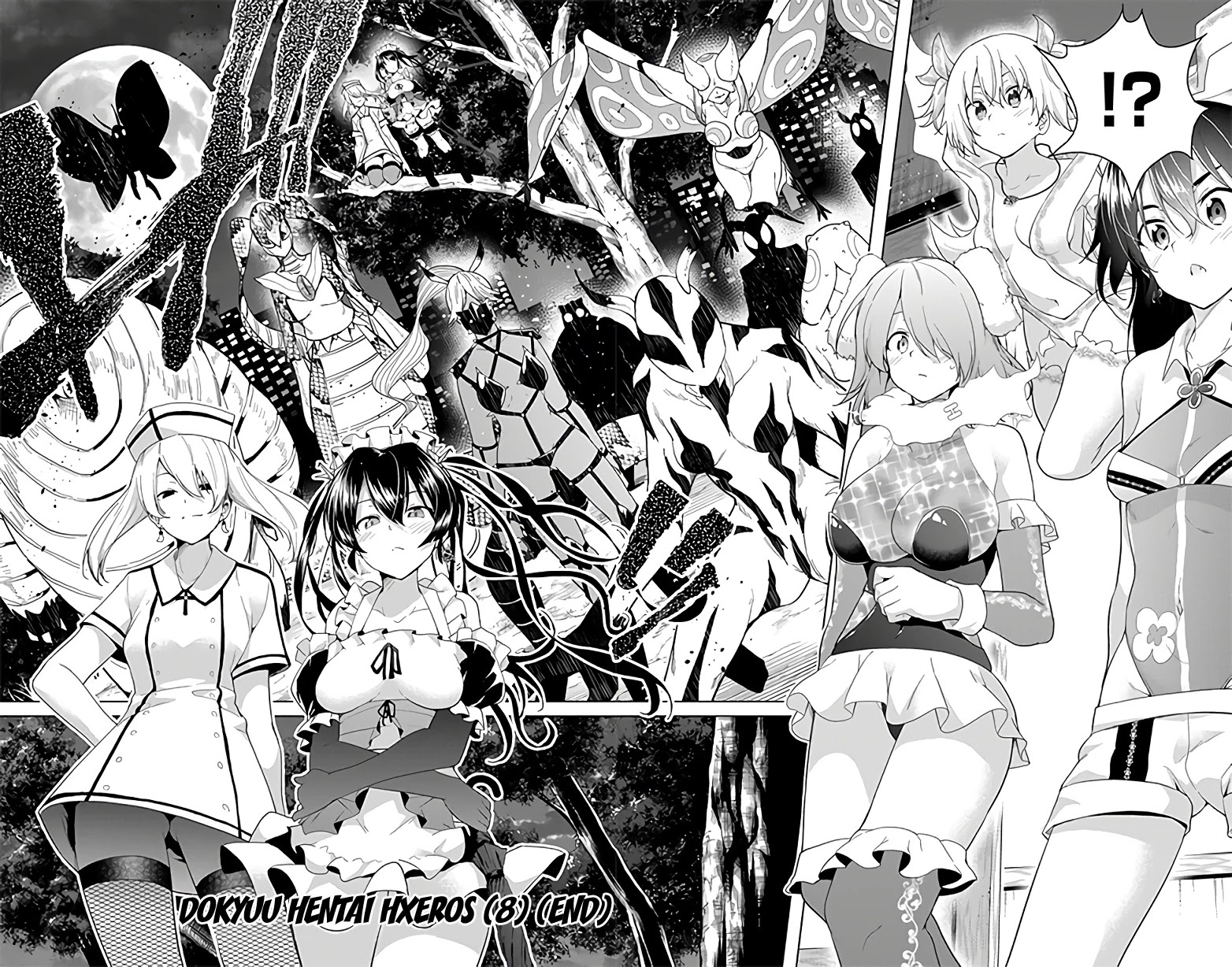 Dokyuu Hentai HxEros Chapter 37 page 39 - Chapter 37: When Three Maidens Meet It Gets Lively