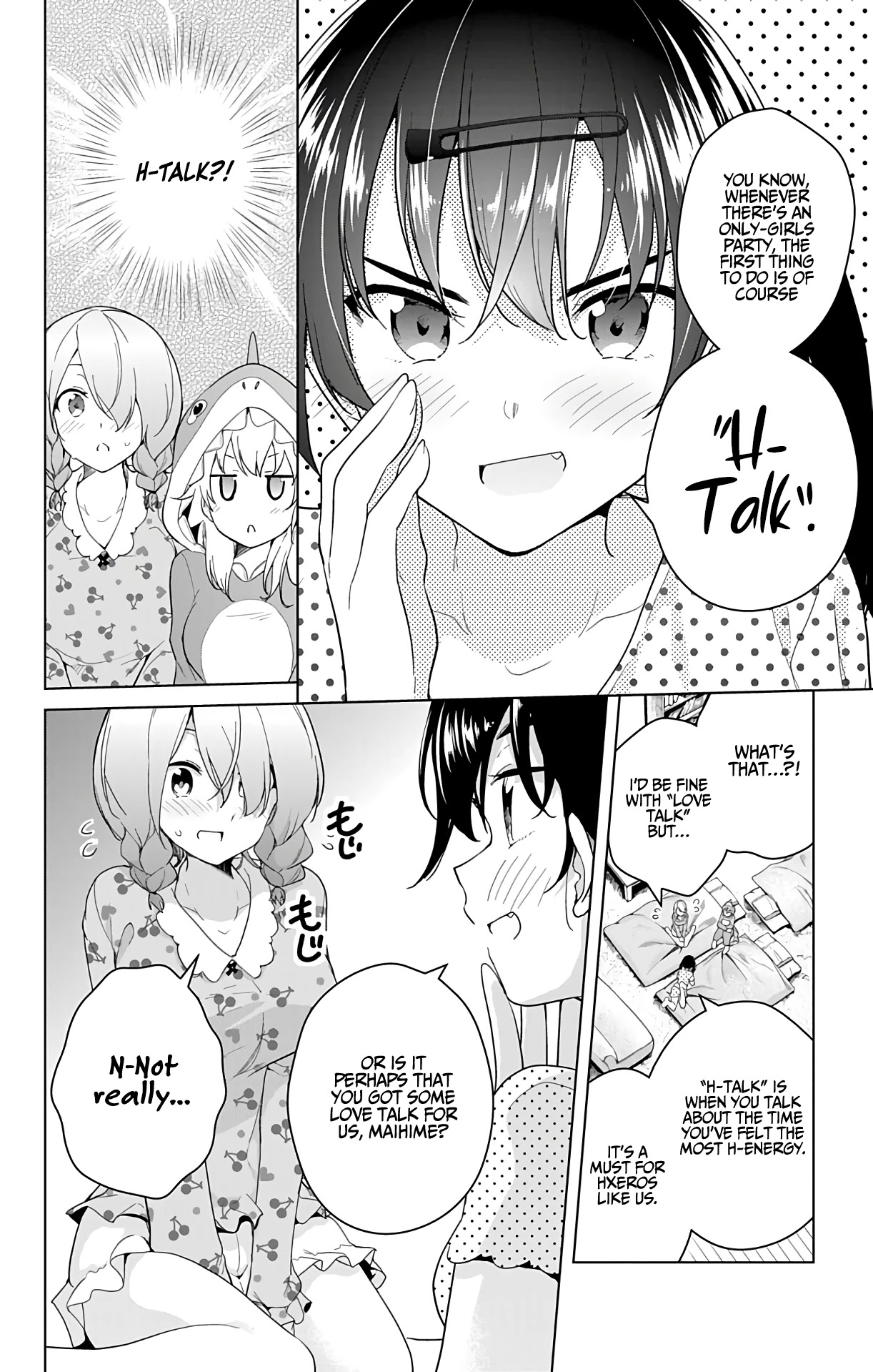 Dokyuu Hentai HxEros Chapter 37 page 5 - Chapter 37: When Three Maidens Meet It Gets Lively