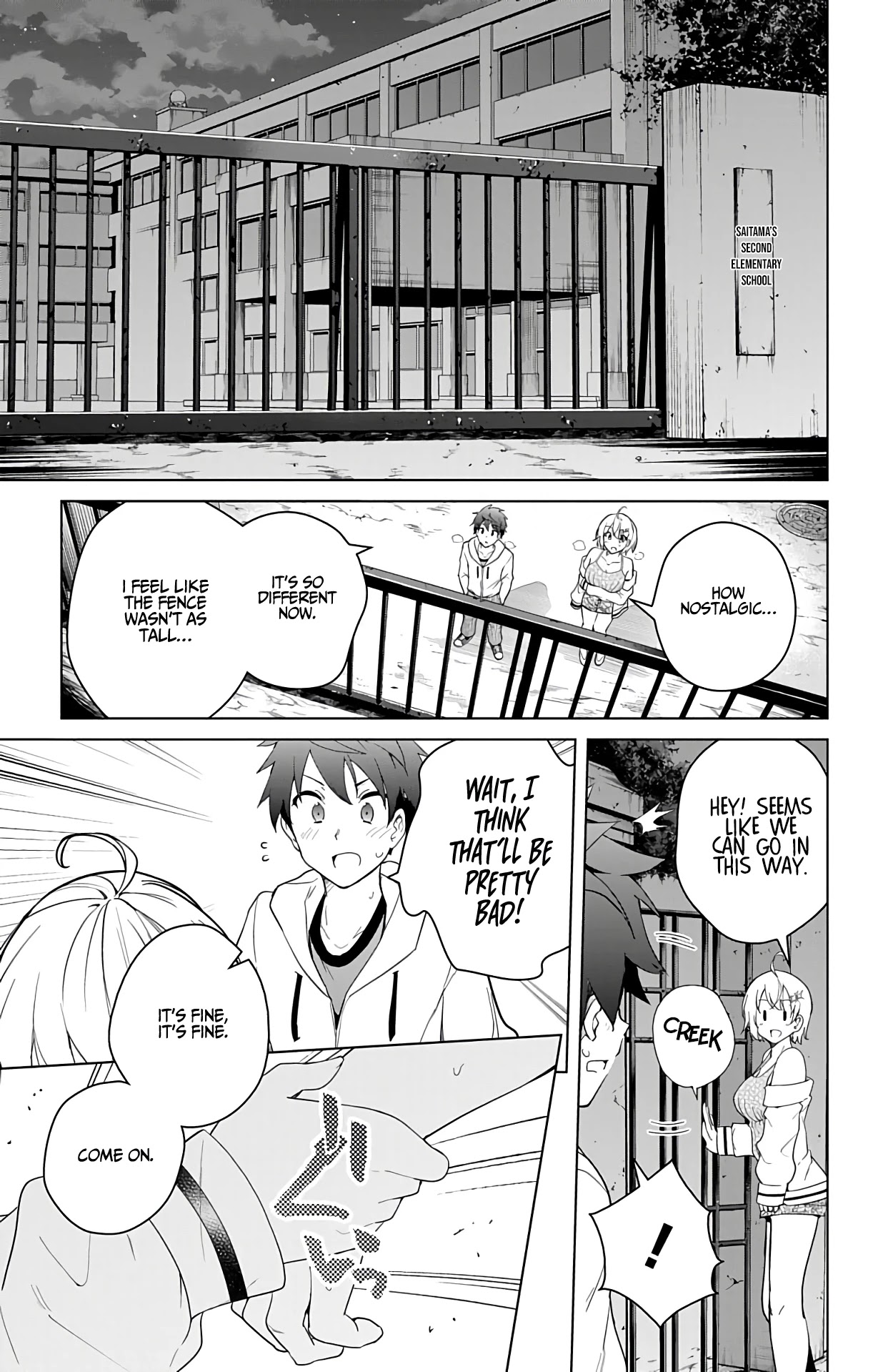 Dokyuu Hentai HxEros Chapter 45 page 11 - Chapter 45: Walking Date