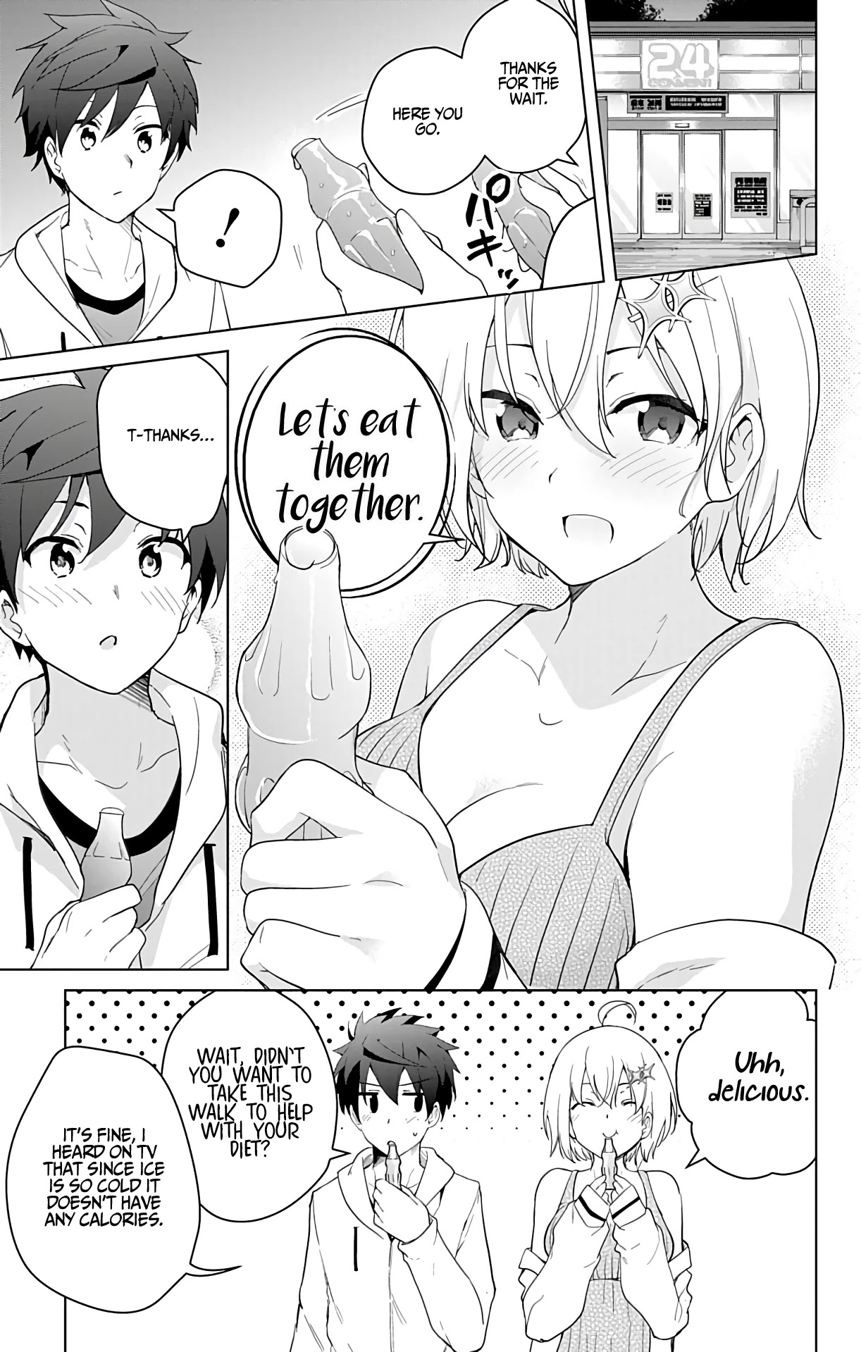 Dokyuu Hentai HxEros Chapter 45 page 9 - Chapter 45: Walking Date