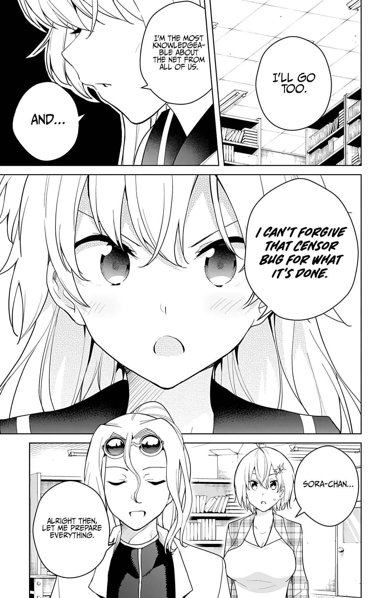 Dokyuu Hentai HxEros Chapter 47 page 12 - Chapter 47: The Censoring Virus