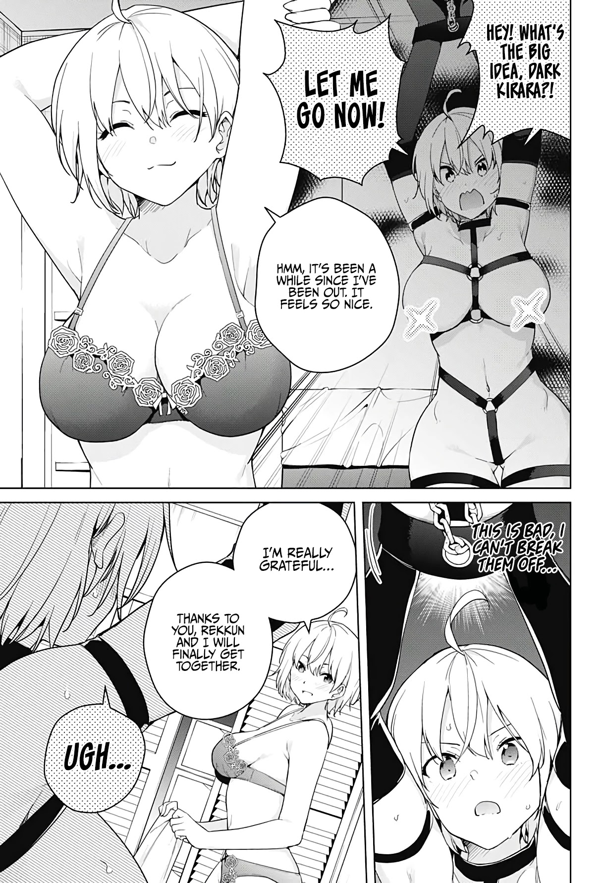 Dokyuu Hentai HxEros Chapter 53 page 12 - Chapter 53: Kirara VS Dark Kirara