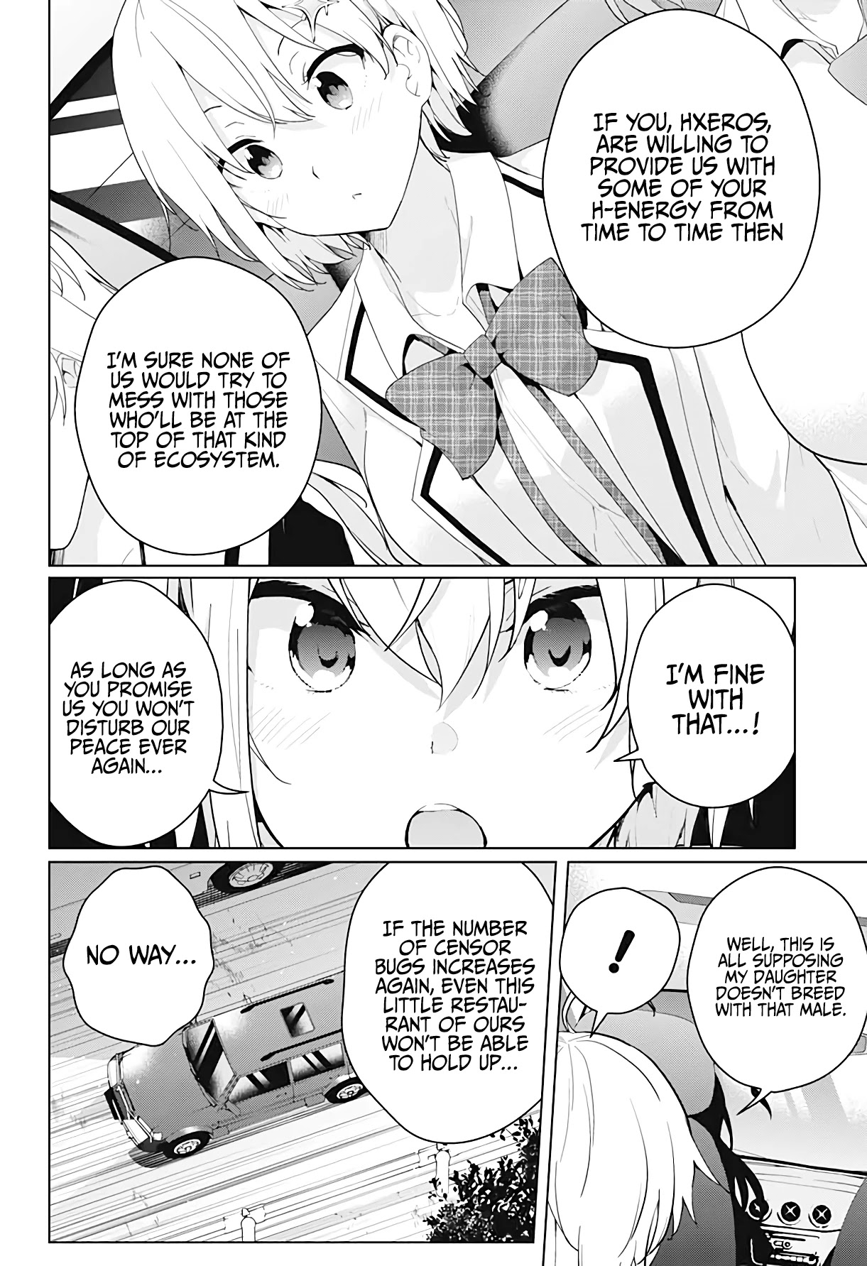 Dokyuu Hentai HxEros Chapter 54 page 25 - Chapter 54: Awakening