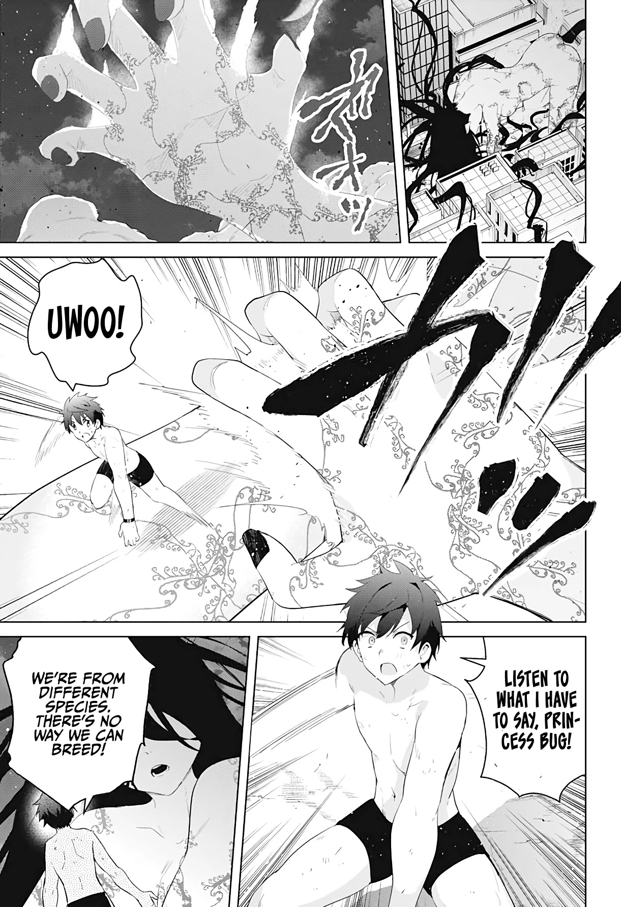 Dokyuu Hentai HxEros Chapter 54 page 37 - Chapter 54: Awakening