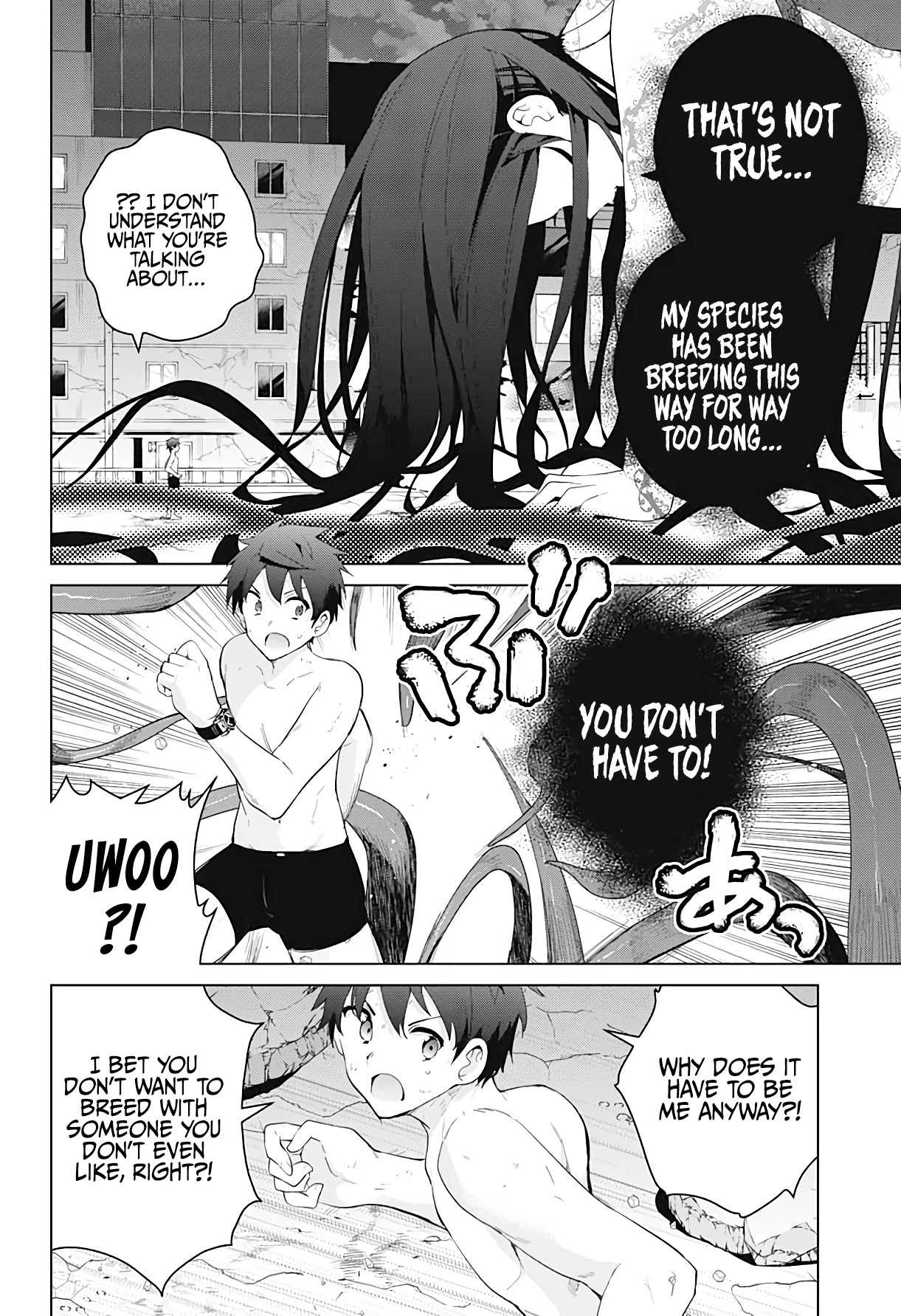 Dokyuu Hentai HxEros Chapter 54 page 38 - Chapter 54: Awakening