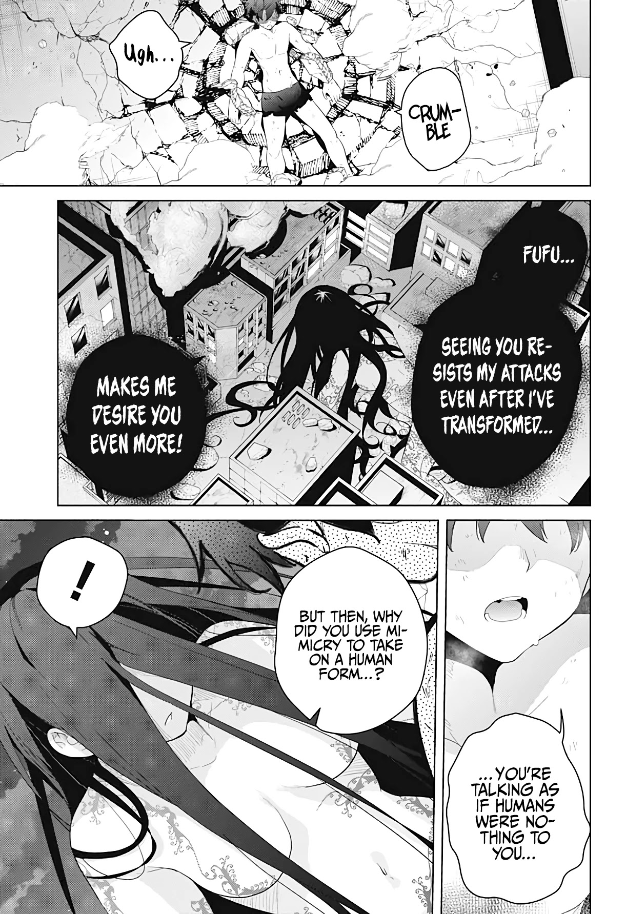 Dokyuu Hentai HxEros Chapter 54 page 41 - Chapter 54: Awakening