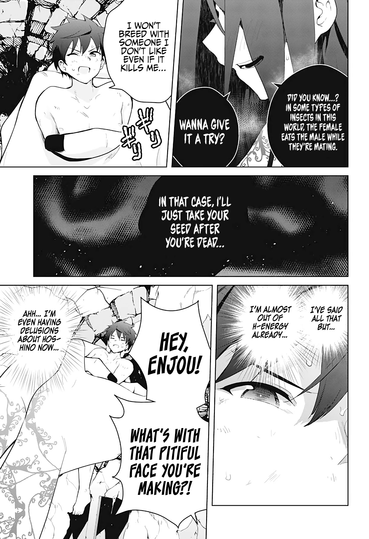 Dokyuu Hentai HxEros Chapter 54 page 43 - Chapter 54: Awakening