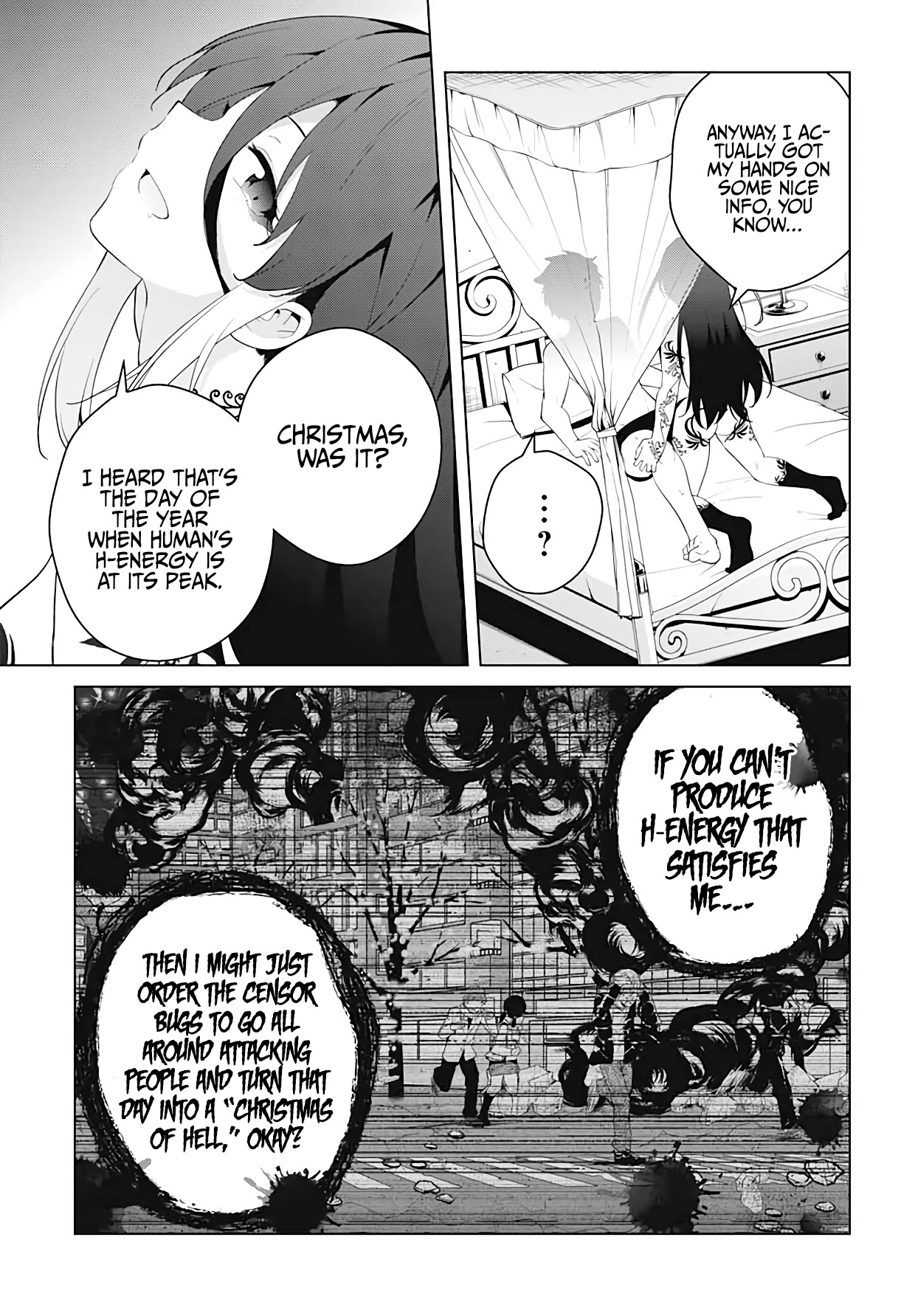 Dokyuu Hentai HxEros Chapter 54 page 8 - Chapter 54: Awakening