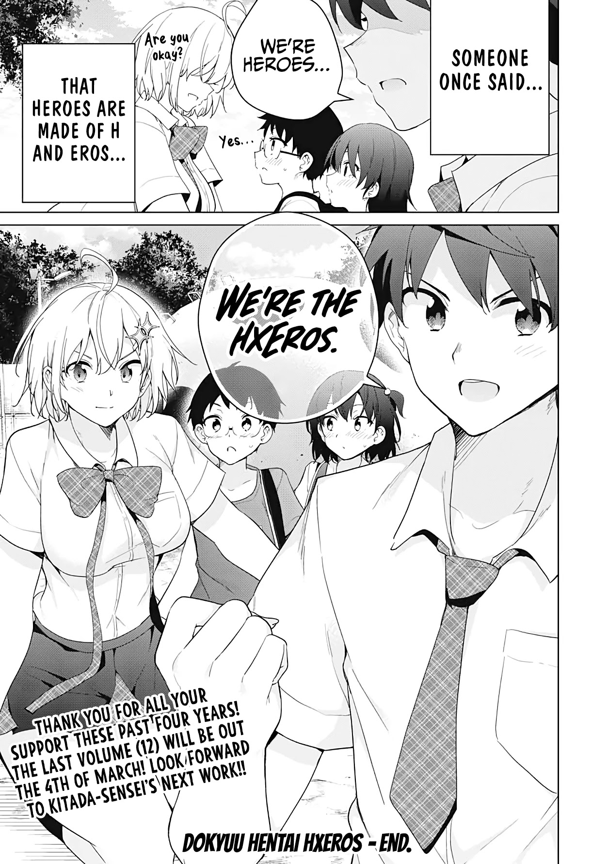 Dokyuu Hentai HxEros Chapter 55 page 46 - Chapter 55: HxEros Forever [END]