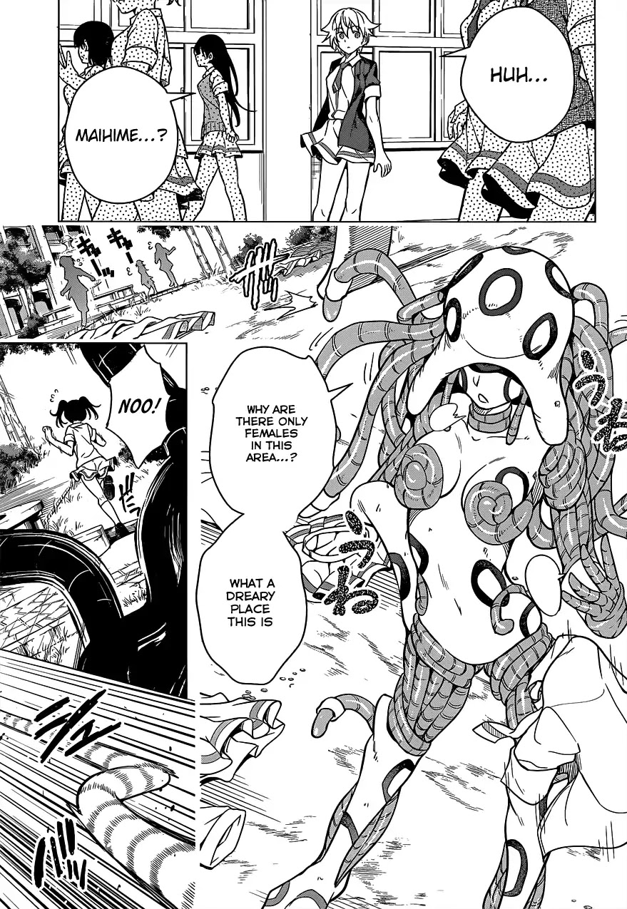 Dokyuu Hentai HxEros Chapter 6 page 19 - Chapter 6: Princess Shirayuki of Saotome Girls School