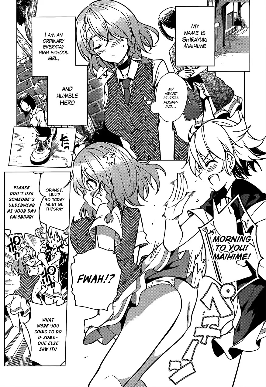 Dokyuu Hentai HxEros Chapter 6 page 8 - Chapter 6: Princess Shirayuki of Saotome Girls School