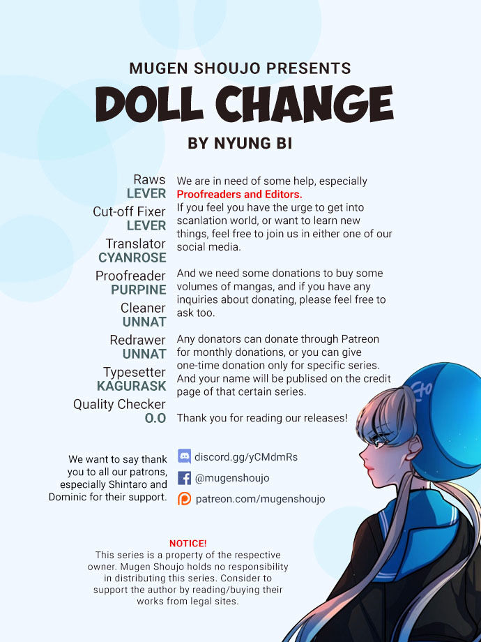 Doll Change Chapter 10 page 1 - Chapter 10 : A Favor