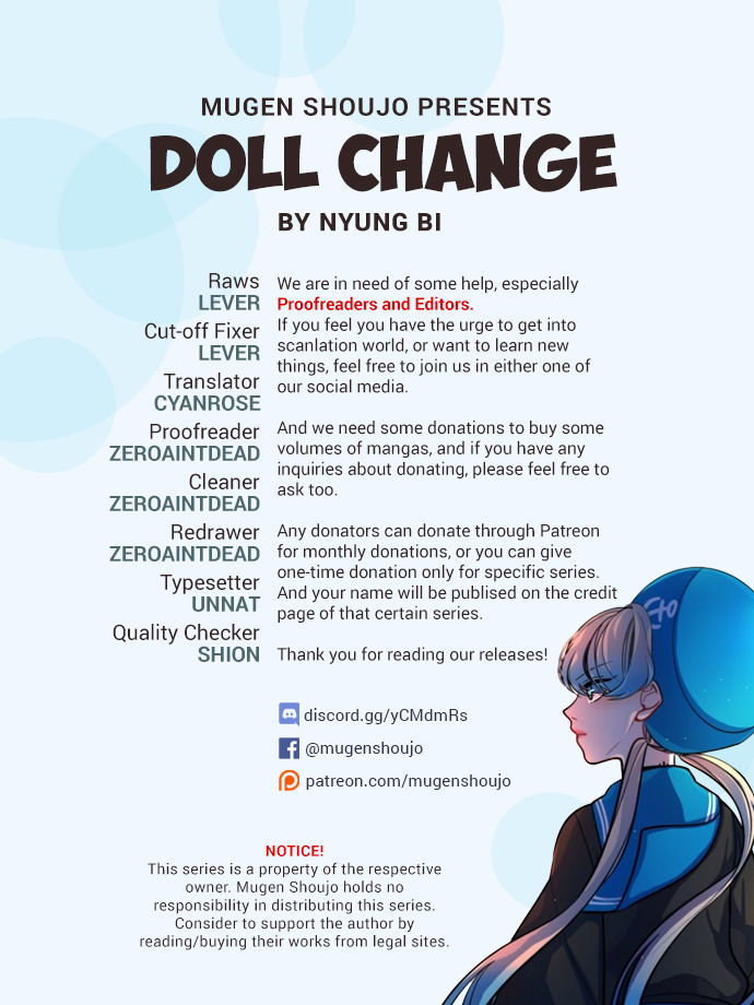 Doll Change Chapter 13 page 1 - Chapter 13 : The Location