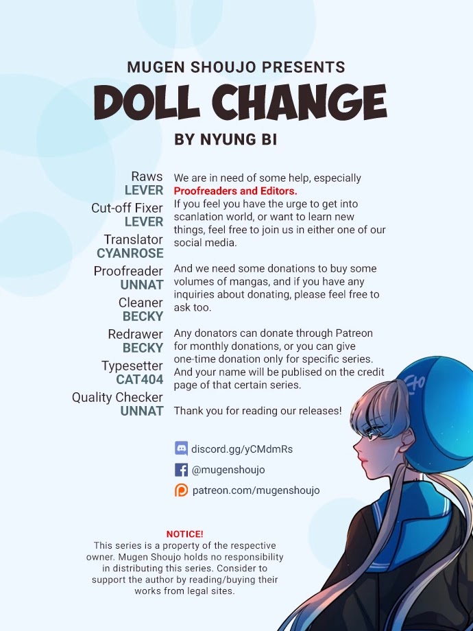 Doll Change Chapter 16 page 1 - Chapter 16: Door