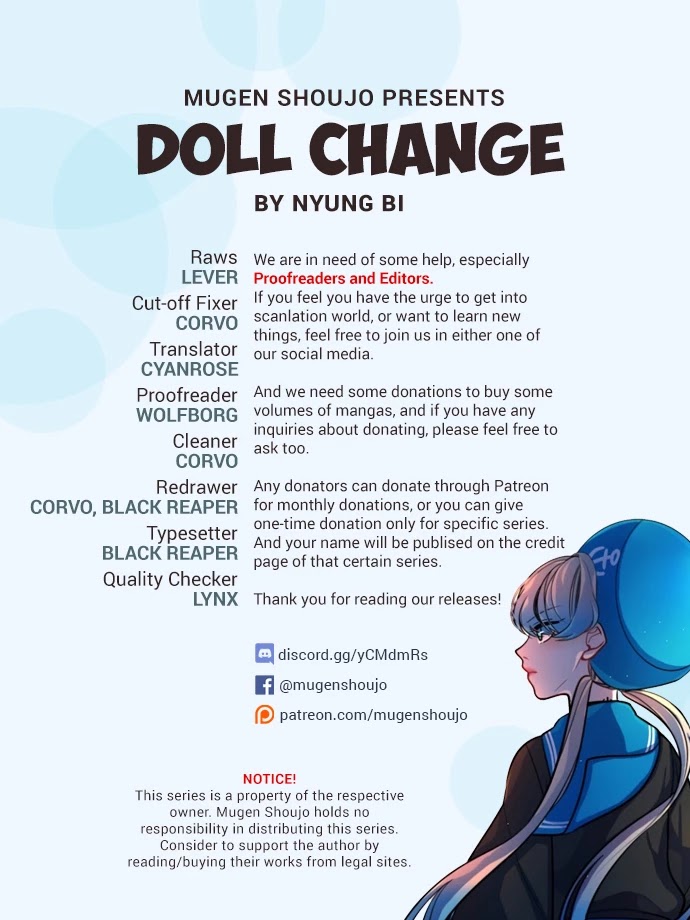 Doll Change Chapter 19 page 3 - Chapter 19: The Fall