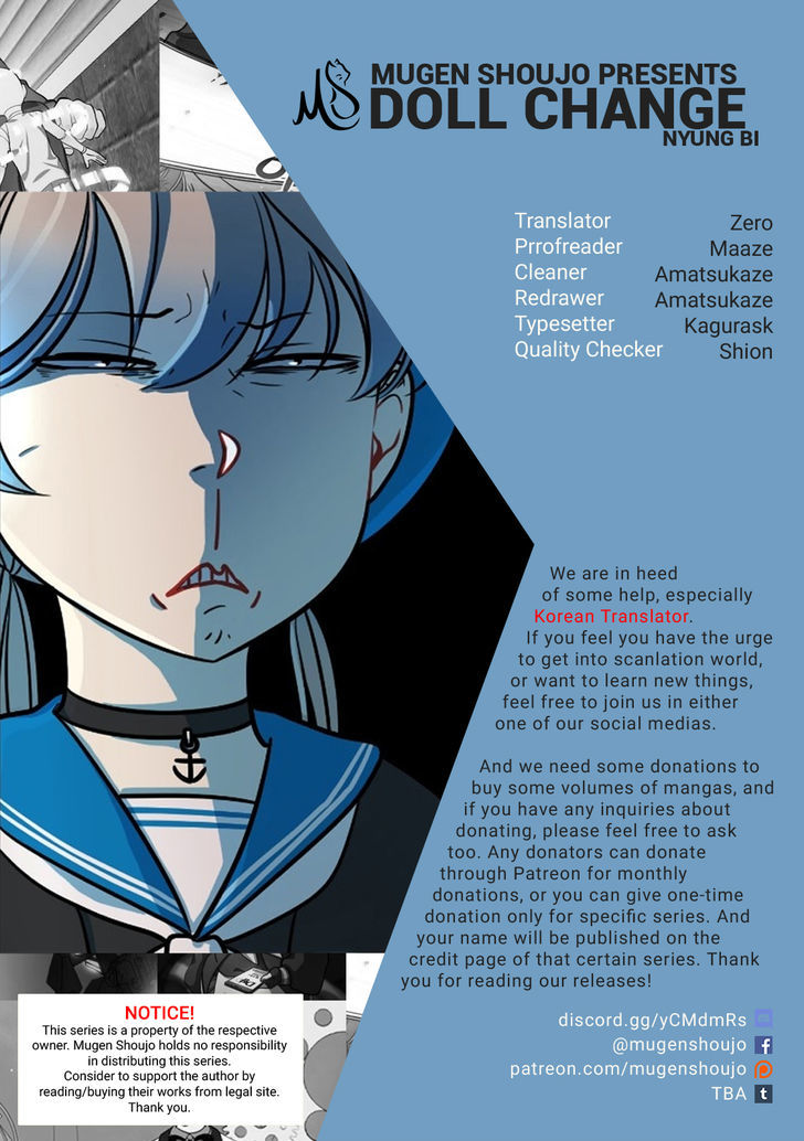 Doll Change Chapter 5 page 1 - Chapter 5 : Teammate