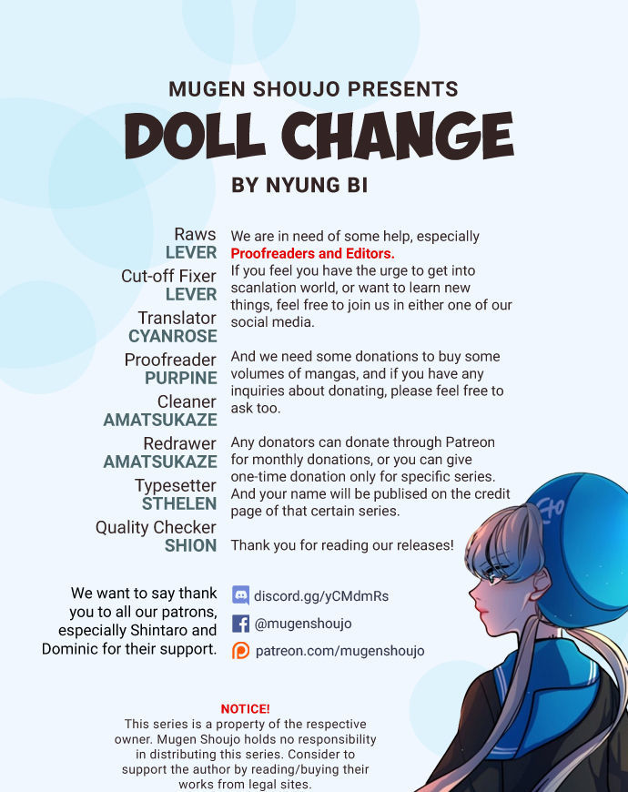 Doll Change Chapter 9 page 1 - Chapter 9 : Various Reasons