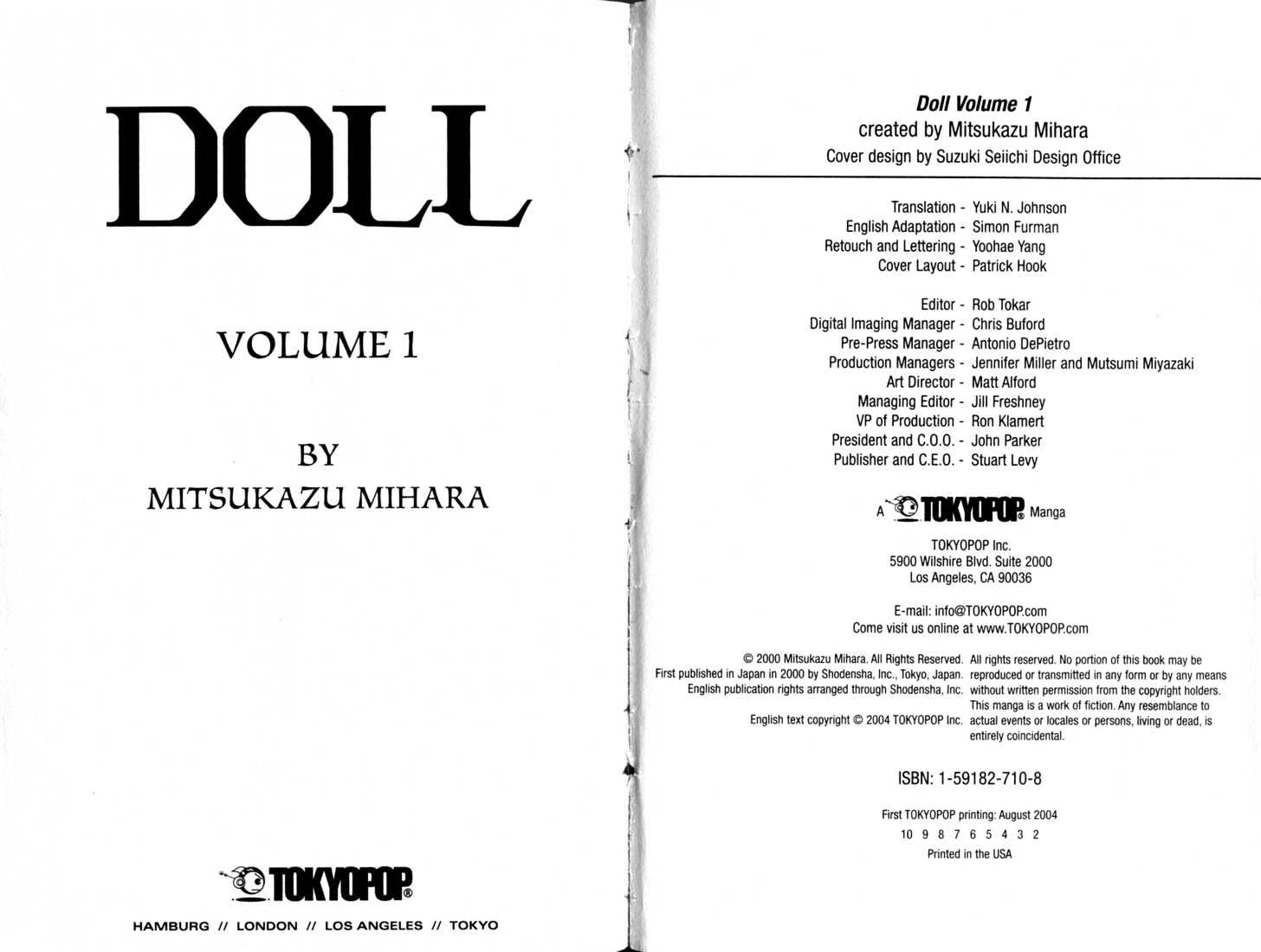 DOLL: IC in a Doll Chapter 1.0 page 5 - Vol.01 Chapter 0