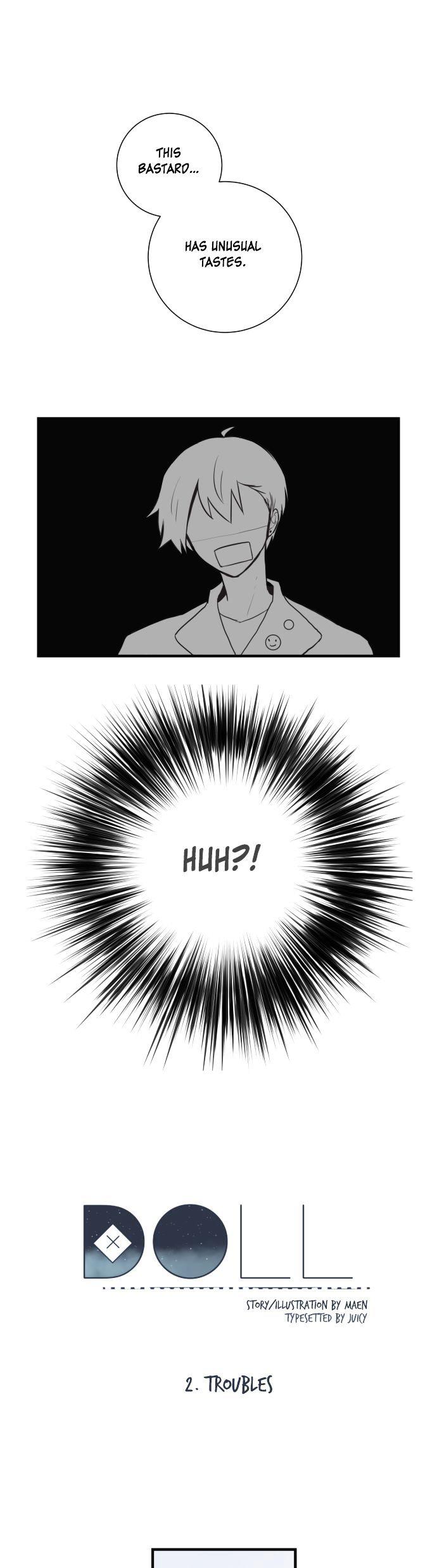 Doll (Maen) Chapter 2 page 2 - Chapter 2 : The Troubles