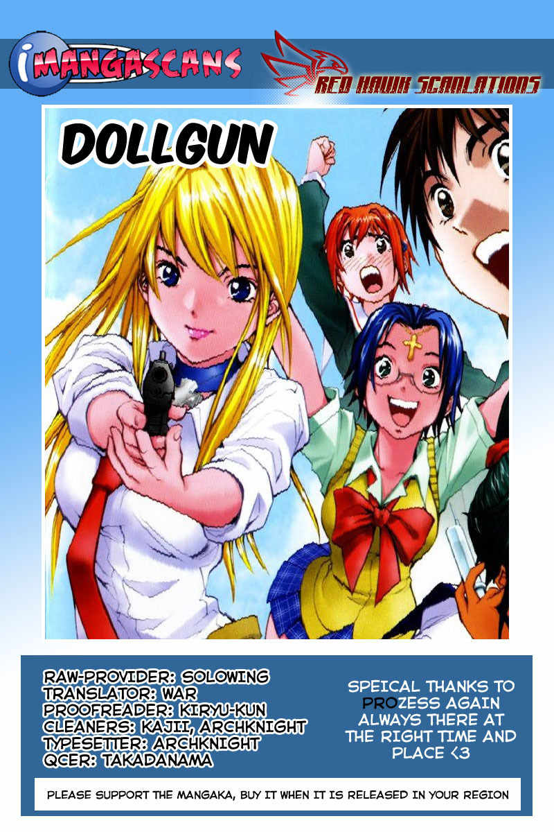 Dollgun Chapter 21 page 1 - Chapter 21: Girl's Dormitory Supervisor: Akane Junta