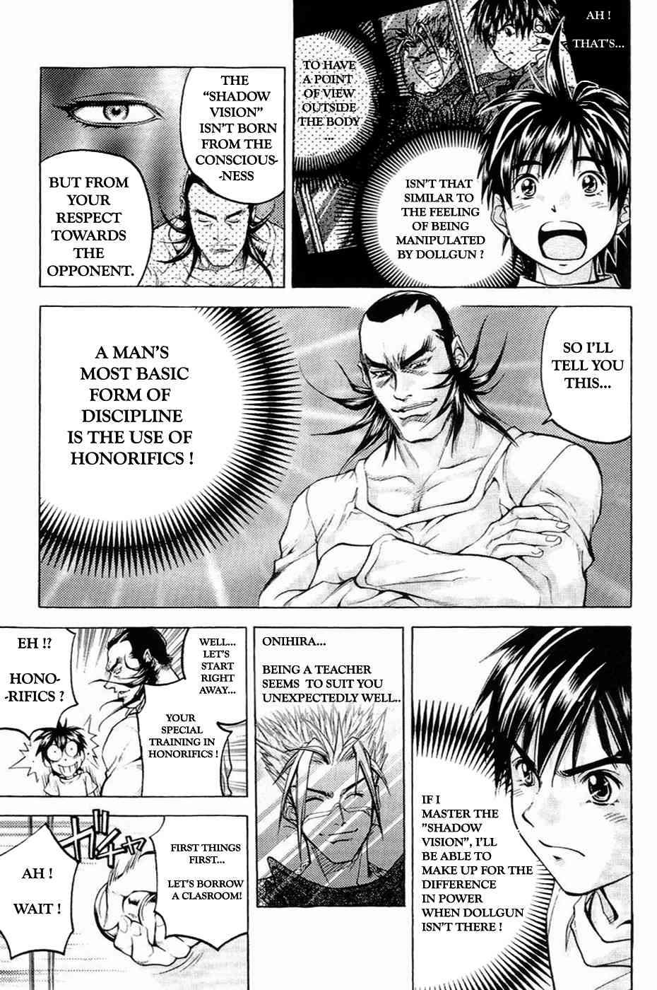 Dollgun Chapter 31 page 12 - Chapter 31: Junta becomes a disciple! Special training in honorifics?