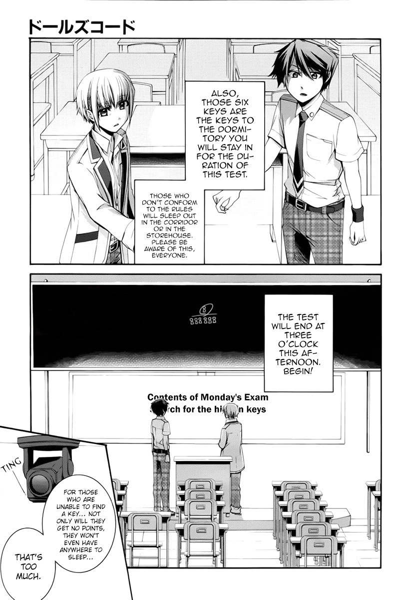 Dolls Code Chapter 2 page 3 - Chapter 2