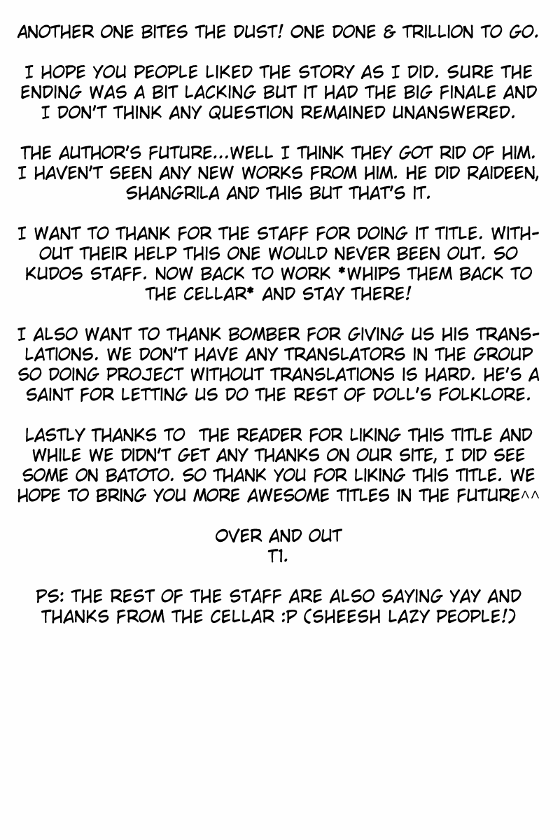 Doll's Folklore Chapter 14 page 44 - Chapter 14: Believe it or Not [END]