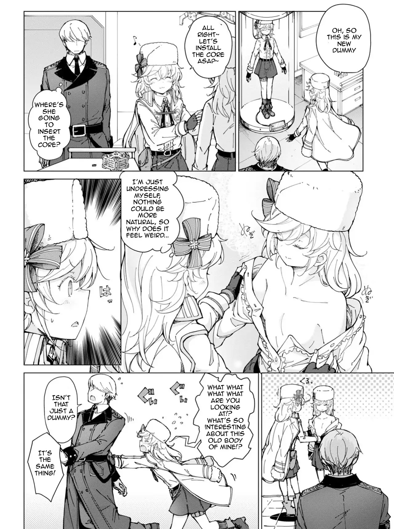 Dolls Frontline Comic Anthology Chapter 1.1 page 10 - Vol.1 Chapter 1: My Adjutant Is My Babushka!