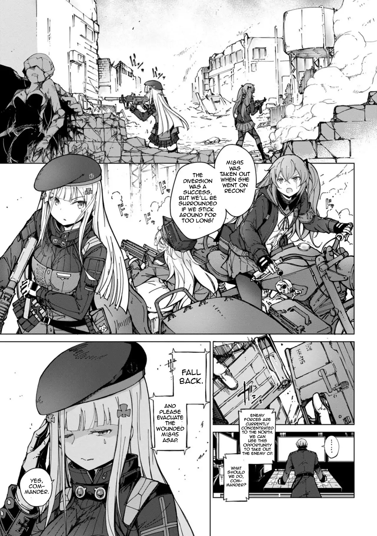 Dolls Frontline Comic Anthology Chapter 1.1 page 5 - Vol.1 Chapter 1: My Adjutant Is My Babushka!