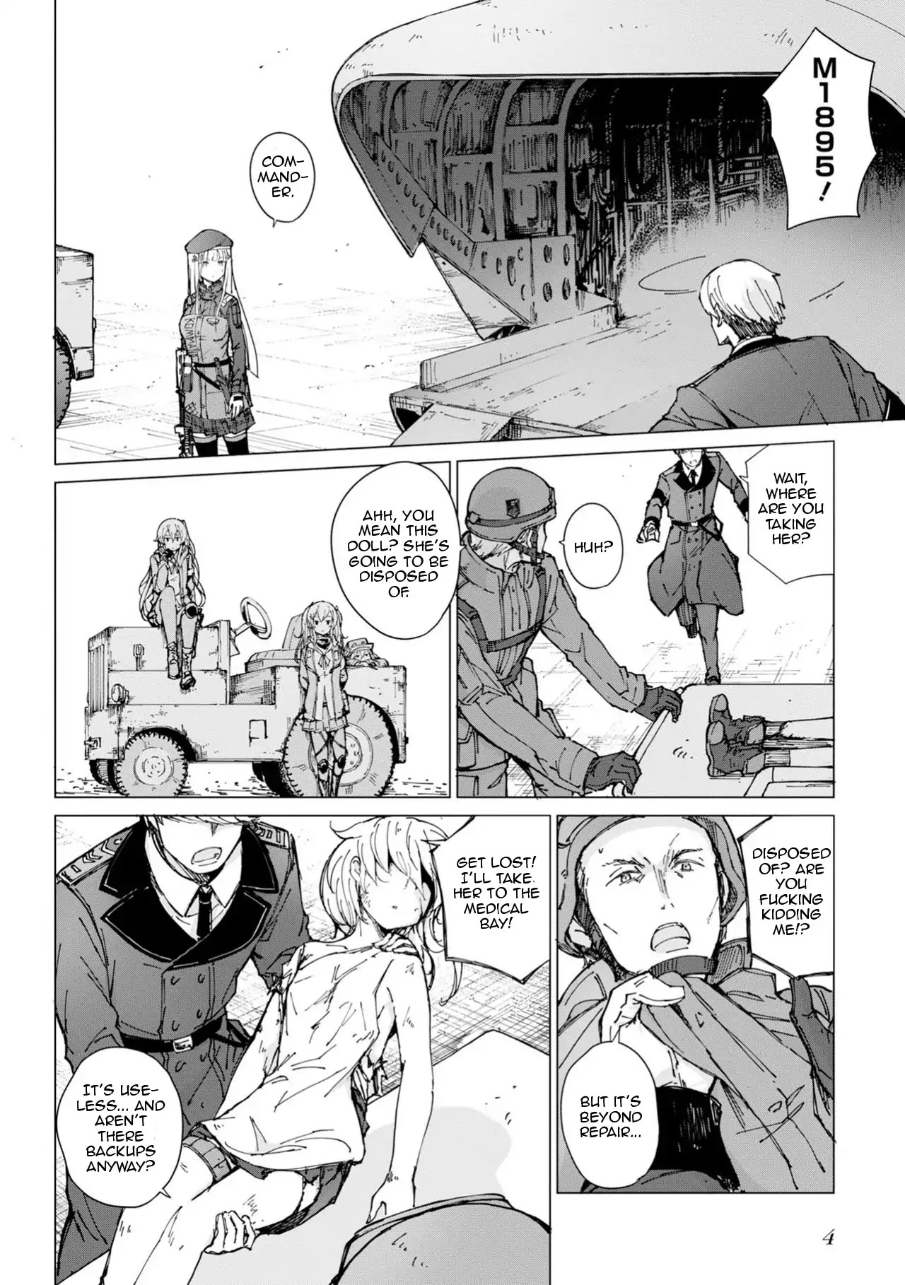 Dolls Frontline Comic Anthology Chapter 1.1 page 6 - Vol.1 Chapter 1: My Adjutant Is My Babushka!