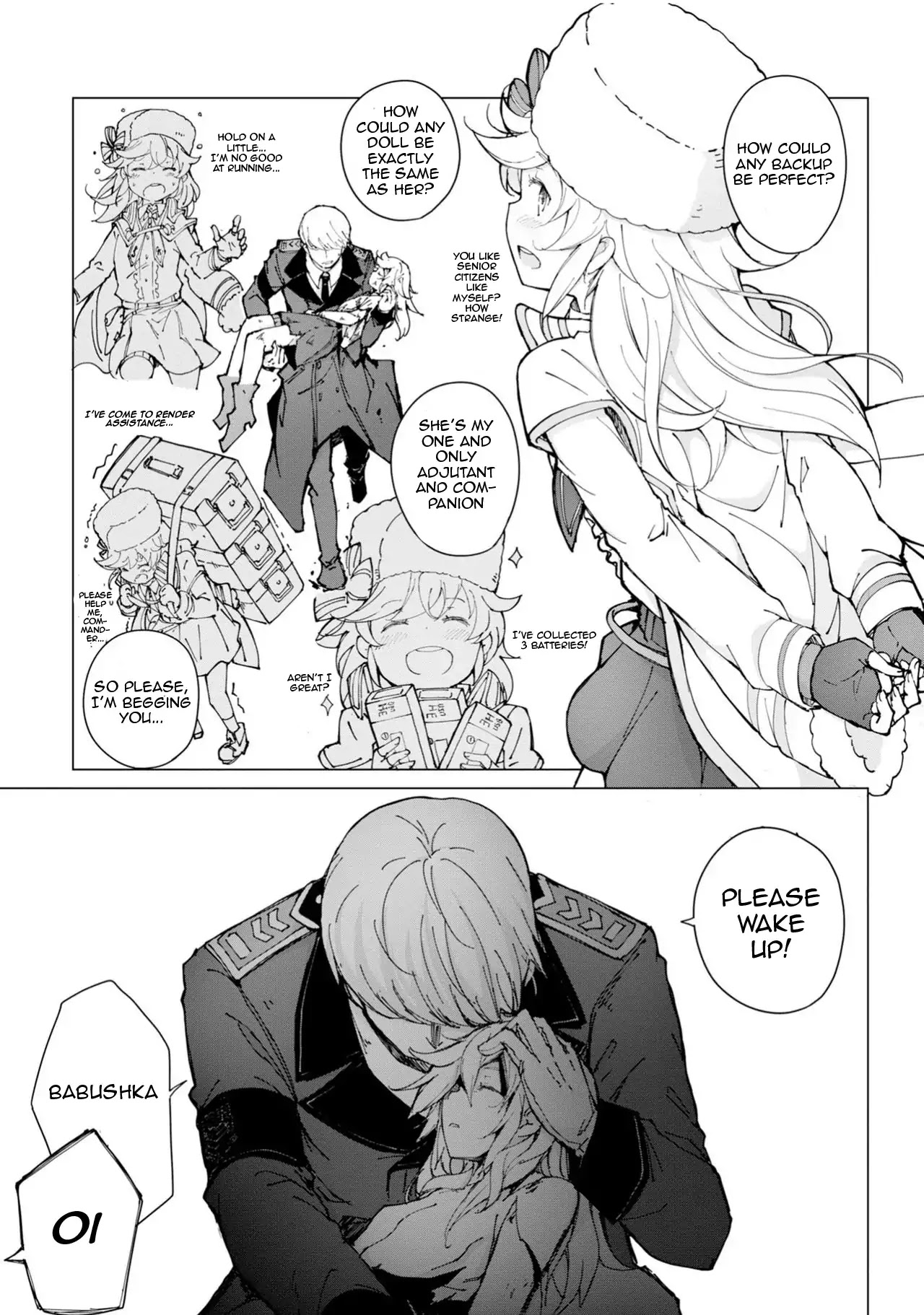Dolls Frontline Comic Anthology Chapter 1.1 page 7 - Vol.1 Chapter 1: My Adjutant Is My Babushka!