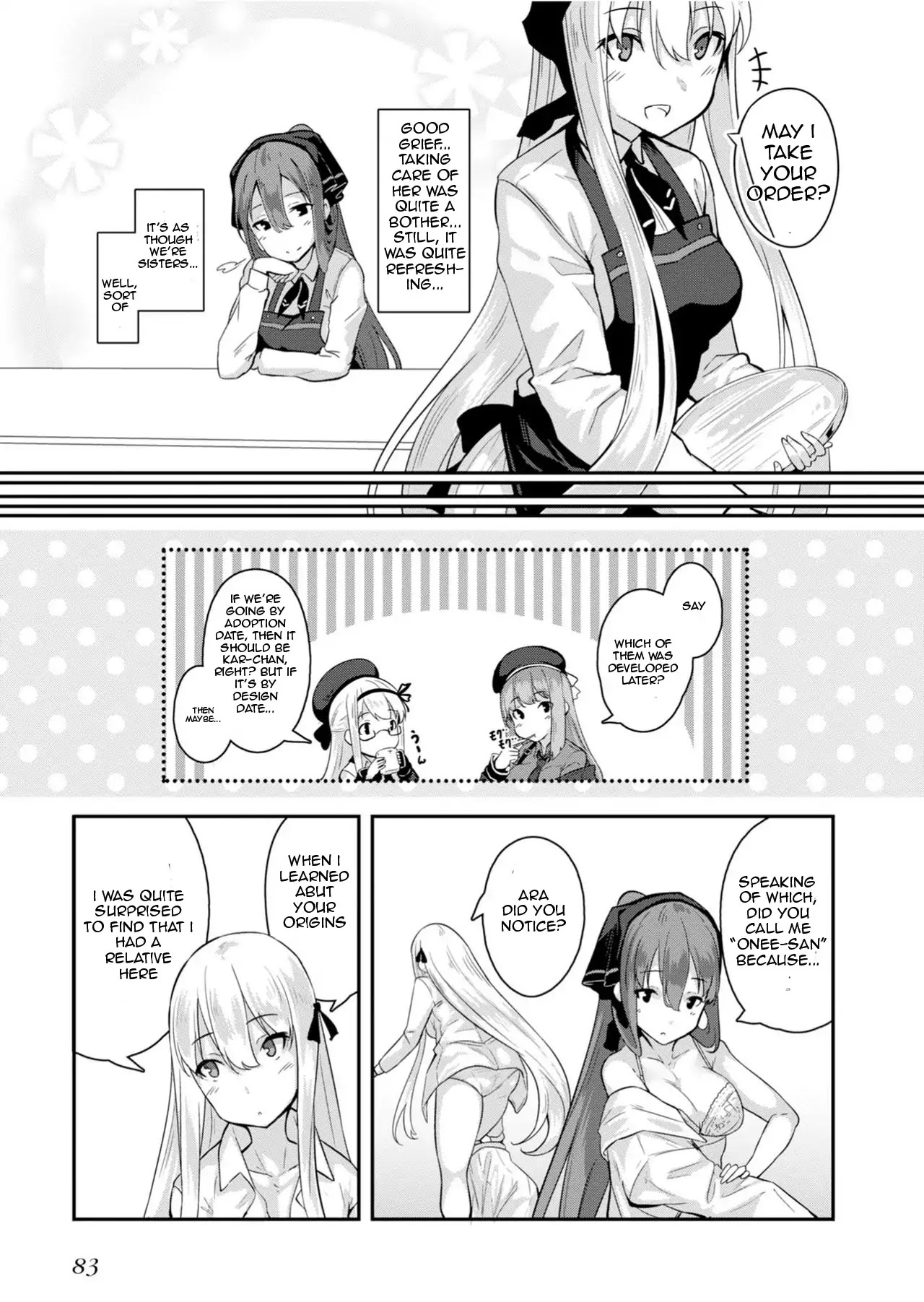 Dolls Frontline Comic Anthology Chapter 1.10 page 7 - Vol.1 Chapter 10: My Dear Sister