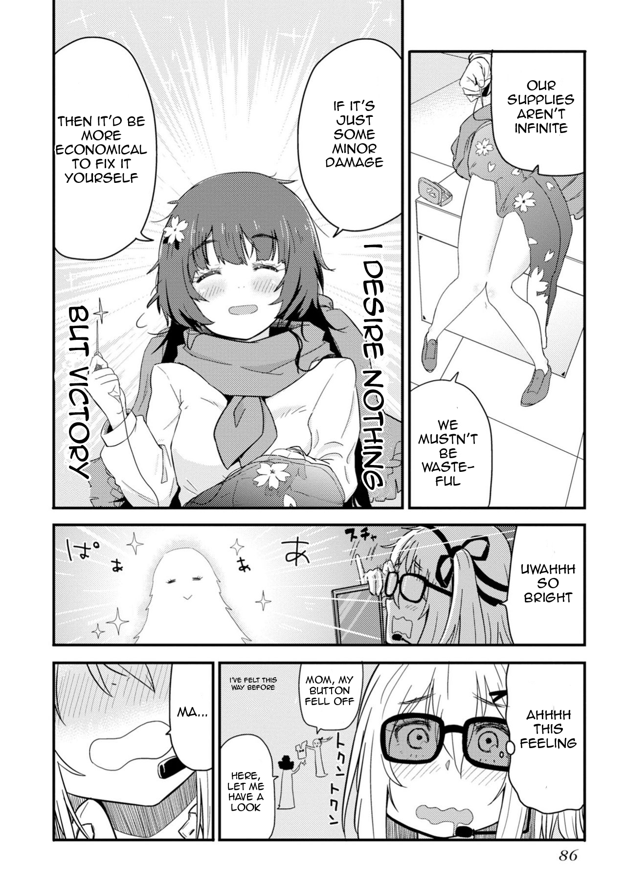 Dolls Frontline Comic Anthology Chapter 1.11 page 2 - Vol.1 Chapter 11: Economizing With Type 100!