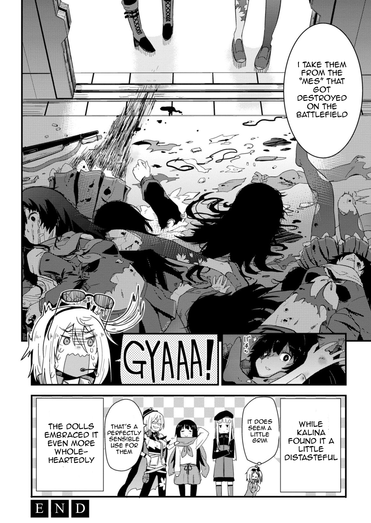 Dolls Frontline Comic Anthology Chapter 1.11 page 8 - Vol.1 Chapter 11: Economizing With Type 100!