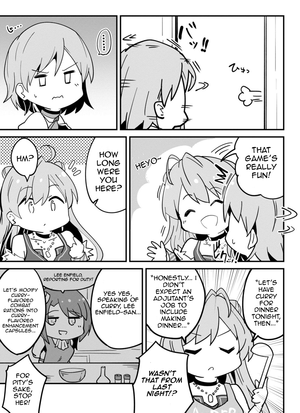 Dolls Frontline Comic Anthology Chapter 1.12 page 3 - Vol.1 Chapter 12: A Day In The Life Of Adjutant Vector