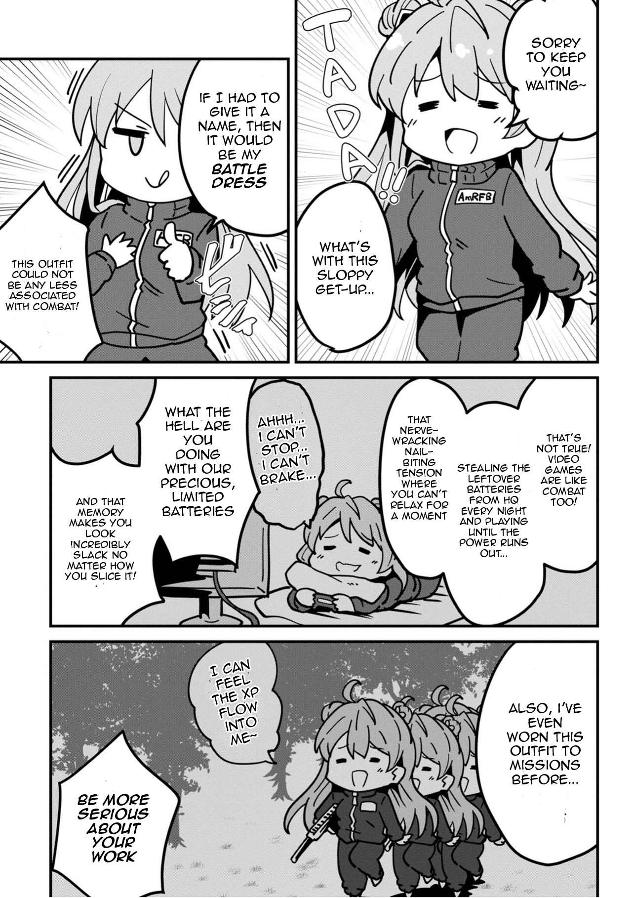 Dolls Frontline Comic Anthology Chapter 1.12 page 5 - Vol.1 Chapter 12: A Day In The Life Of Adjutant Vector