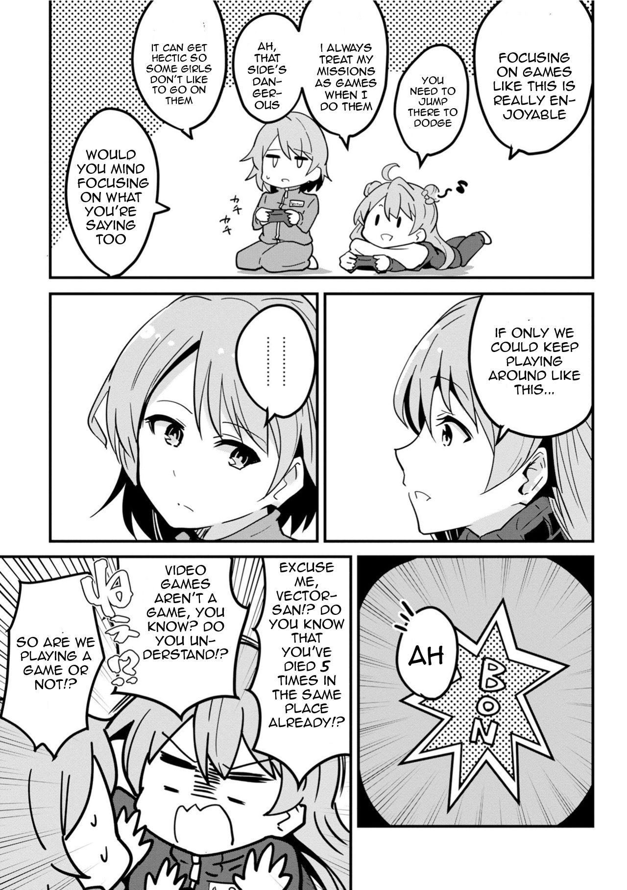 Dolls Frontline Comic Anthology Chapter 1.12 page 7 - Vol.1 Chapter 12: A Day In The Life Of Adjutant Vector
