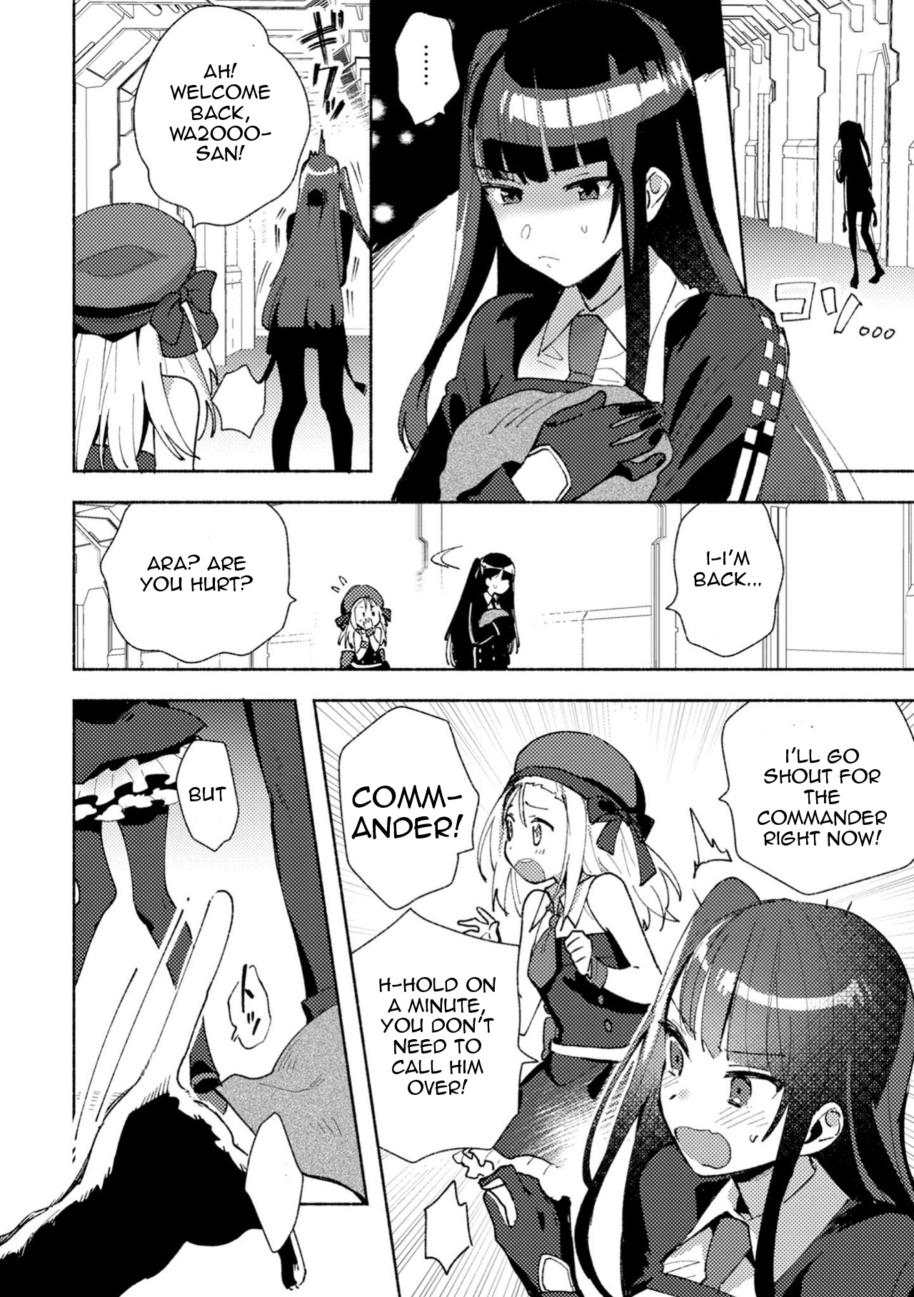 Dolls Frontline Comic Anthology Chapter 1.13 page 2 - Vol.1 Chapter 13: Finding A Stray Pet
