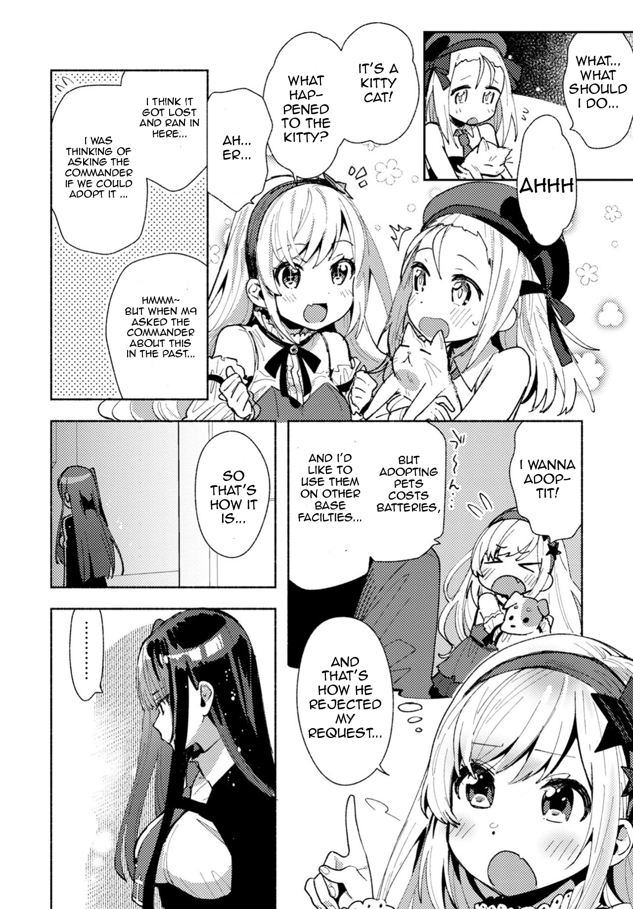 Dolls Frontline Comic Anthology Chapter 1.13 page 4 - Vol.1 Chapter 13: Finding A Stray Pet