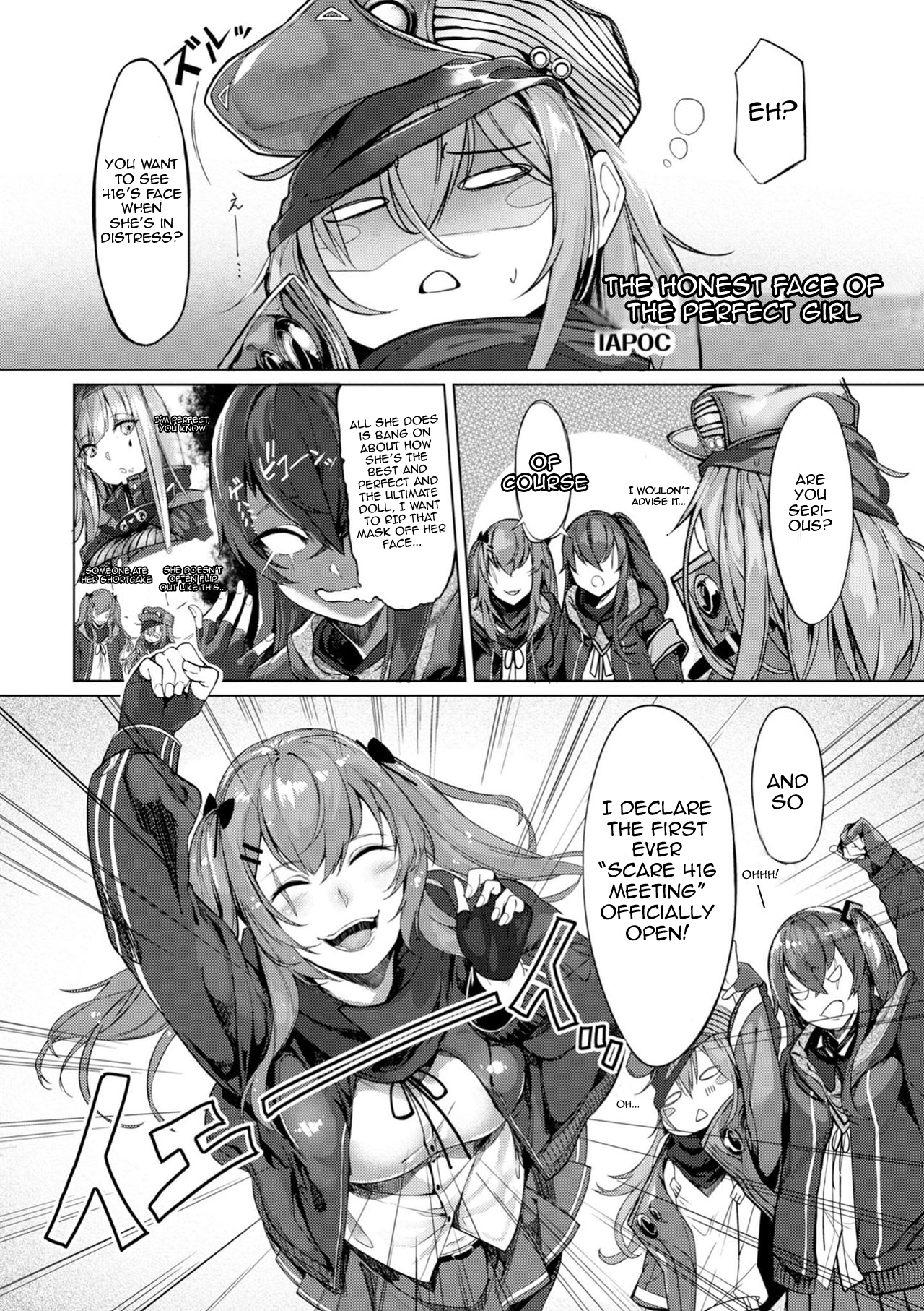 Dolls Frontline Comic Anthology Chapter 1.2 page 1 - Vol.1 Chapter 2: The Honest Face Of The Perfect Girl