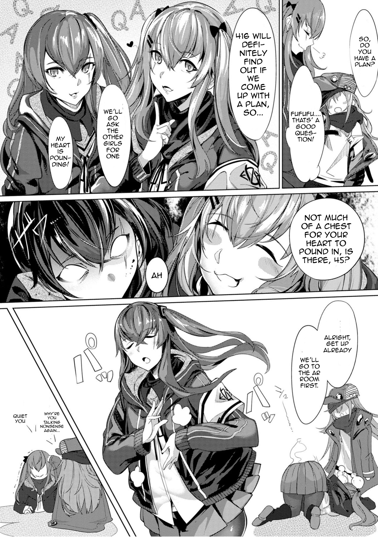 Dolls Frontline Comic Anthology Chapter 1.2 page 2 - Vol.1 Chapter 2: The Honest Face Of The Perfect Girl