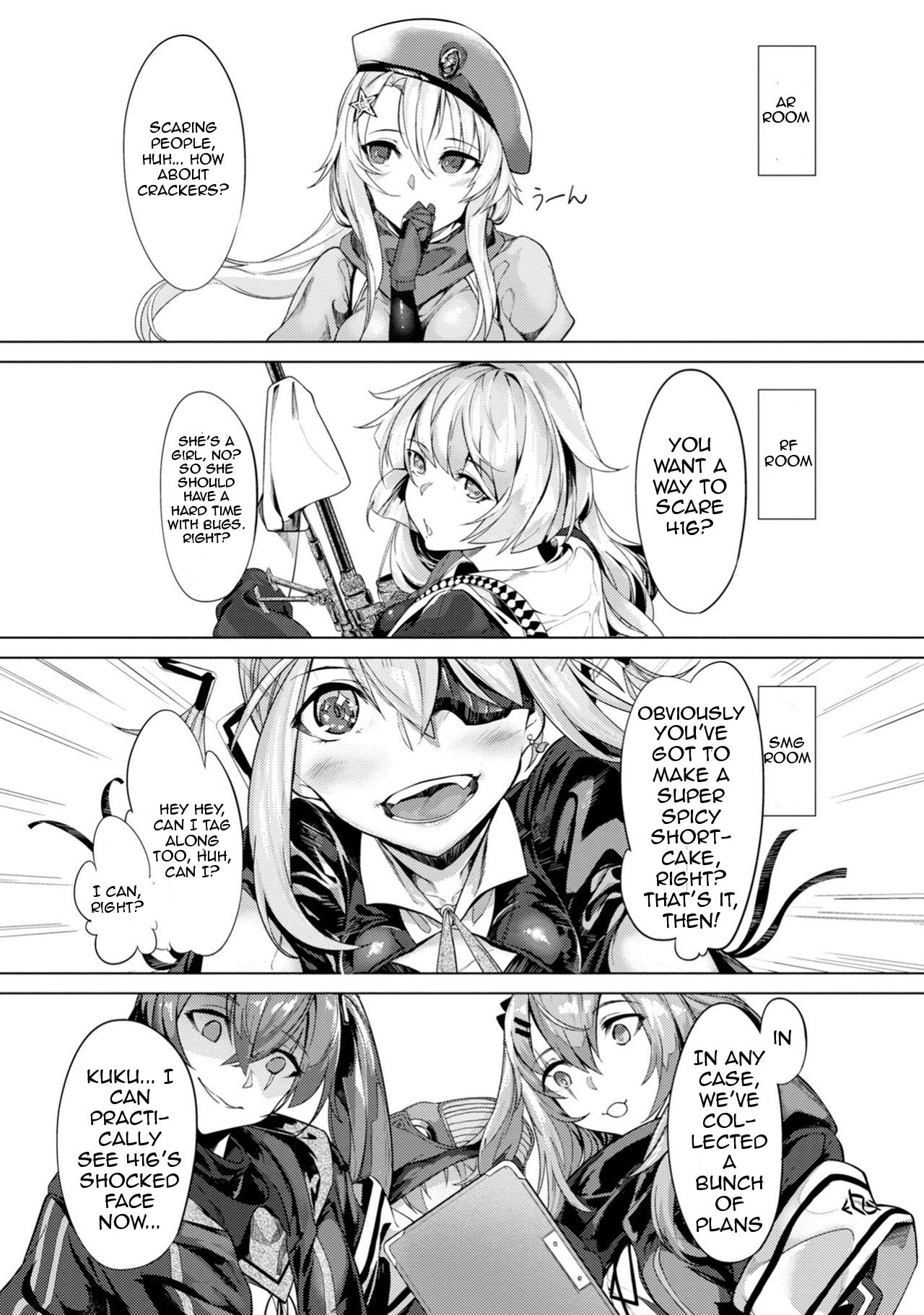 Dolls Frontline Comic Anthology Chapter 1.2 page 3 - Vol.1 Chapter 2: The Honest Face Of The Perfect Girl