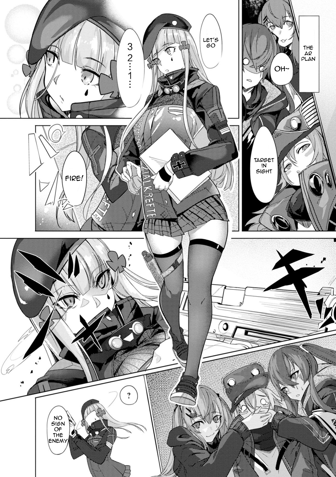 Dolls Frontline Comic Anthology Chapter 1.2 page 4 - Vol.1 Chapter 2: The Honest Face Of The Perfect Girl