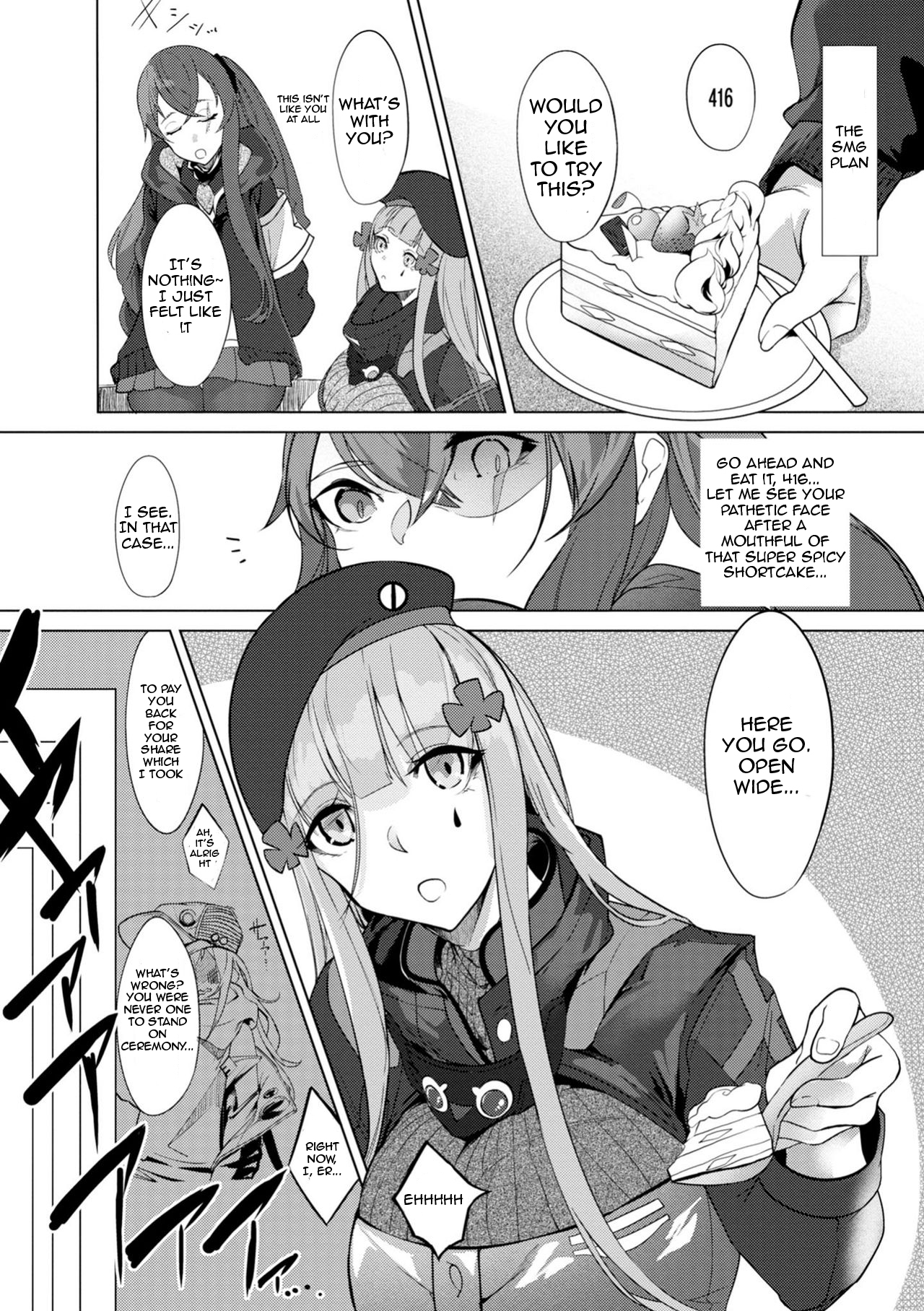 Dolls Frontline Comic Anthology Chapter 1.2 page 6 - Vol.1 Chapter 2: The Honest Face Of The Perfect Girl