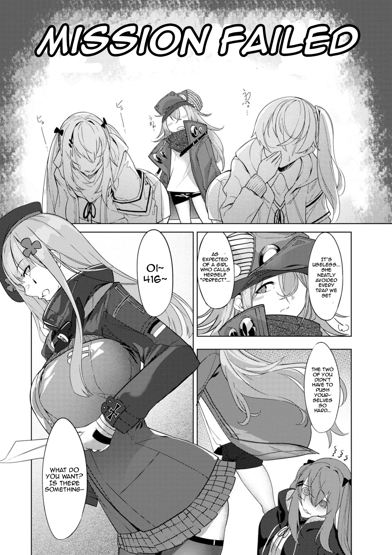 Dolls Frontline Comic Anthology Chapter 1.2 page 7 - Vol.1 Chapter 2: The Honest Face Of The Perfect Girl