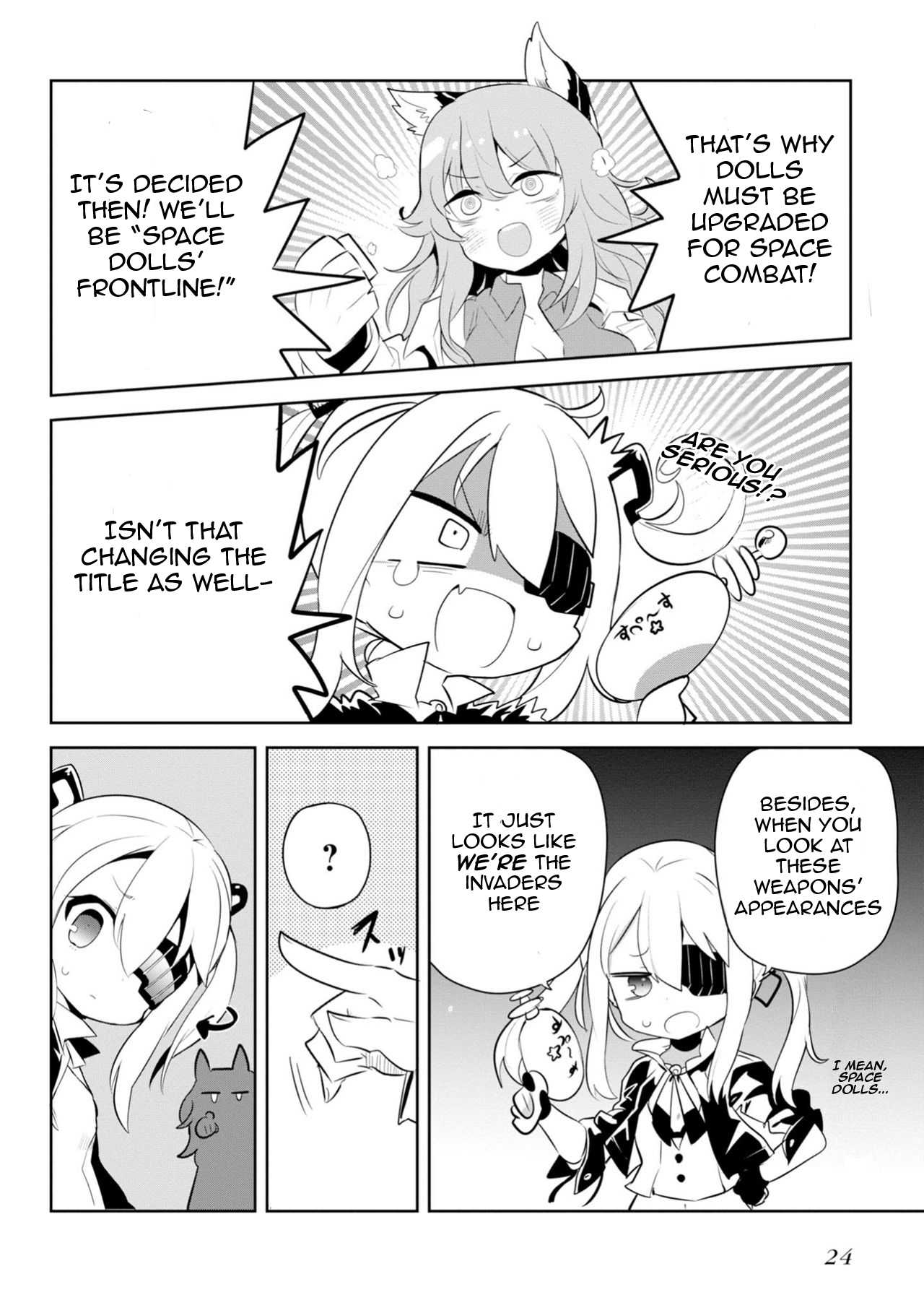 Dolls Frontline Comic Anthology Chapter 1.3 page 4 - Vol.1 Chapter 3: Runaway Fever